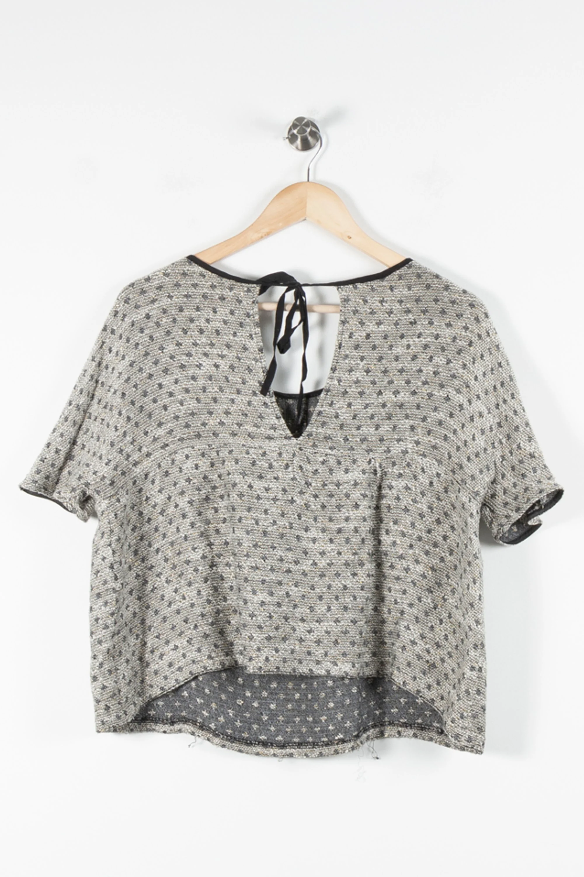 Blouse Grise - Taille M/38 - Image 4