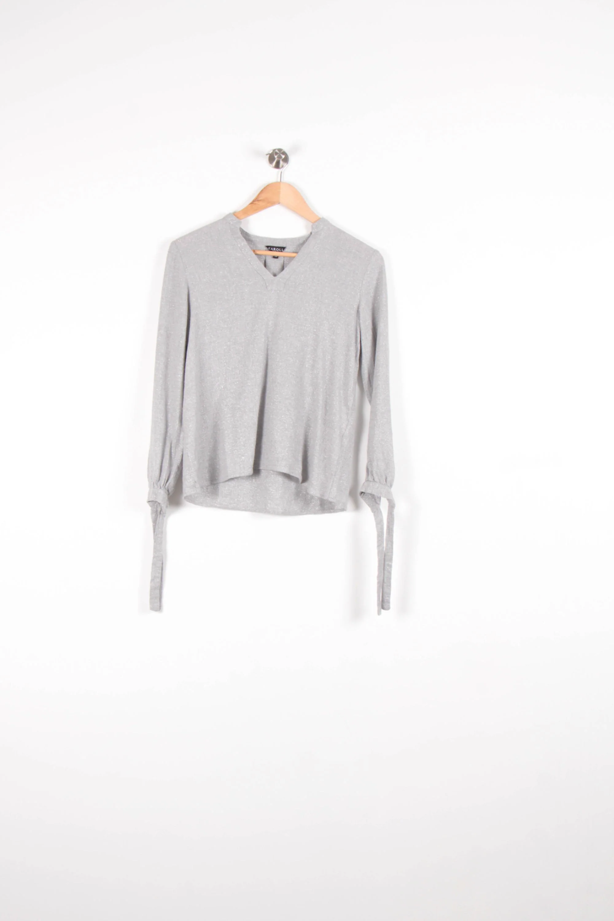 Blouse Grise - Taille S/36 - Image 2