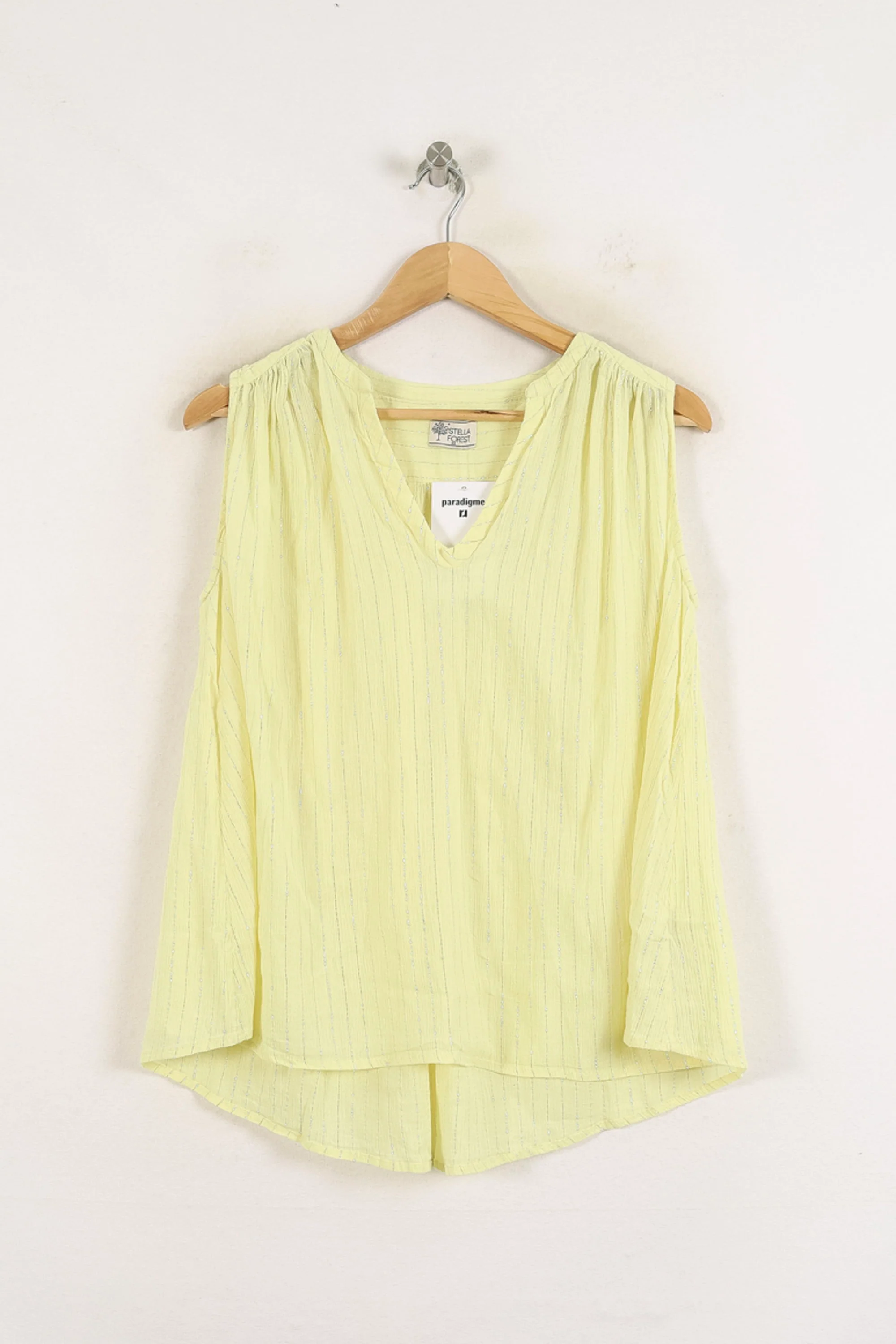 Blouse Jaune - Taille M/38 - Image 2