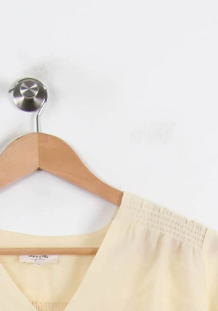 Blouse Jaune - Taille S/36 - Image 3