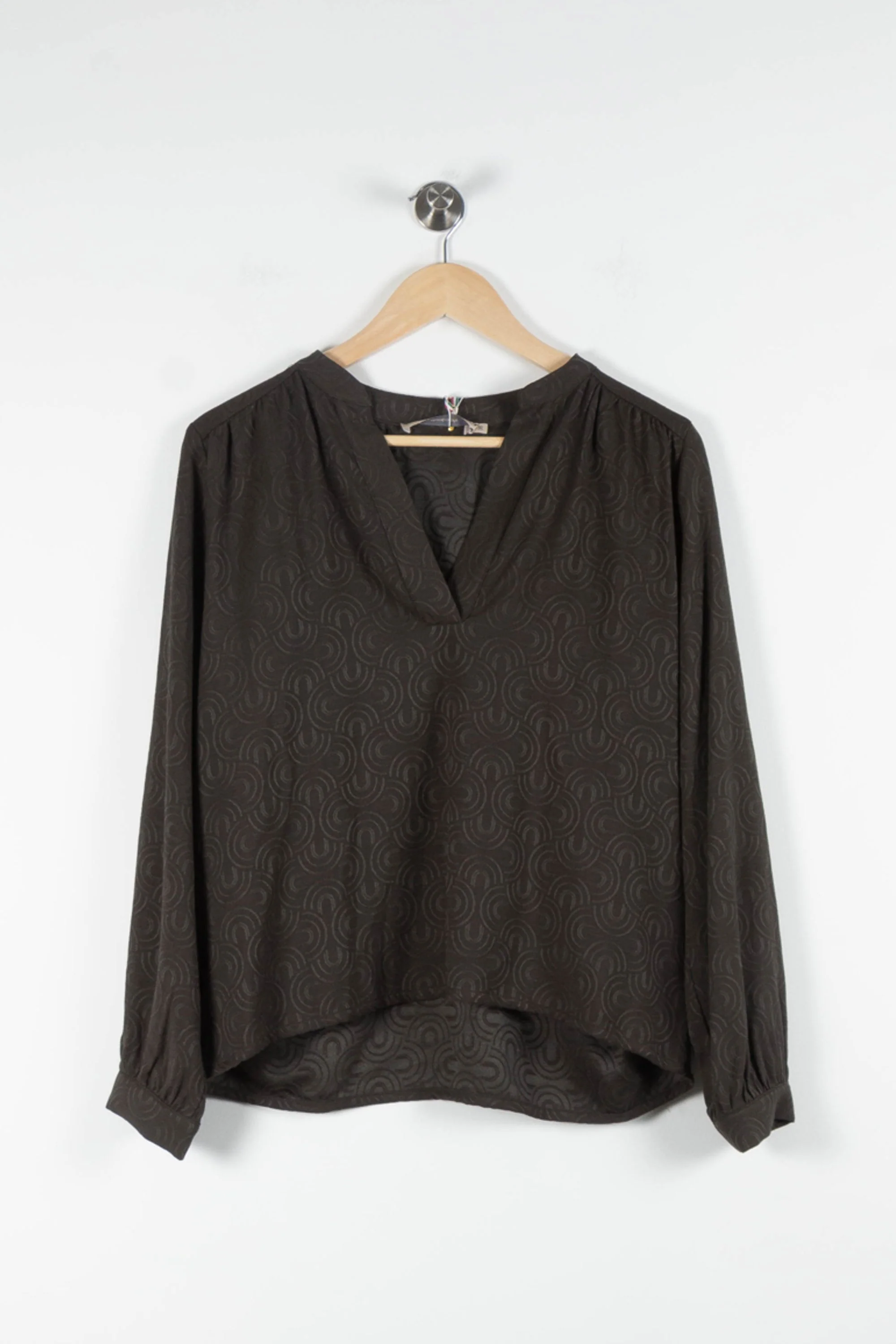 Blouse Marron - Taille M/38 - Image 2