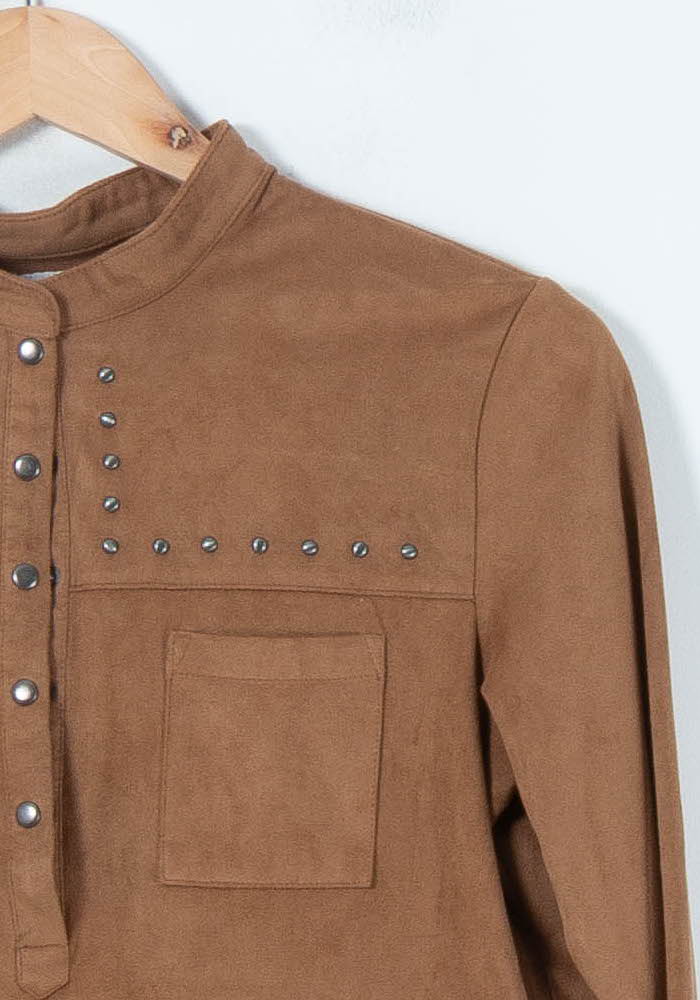 Blouse Marron - Taille M/38 - Image 3