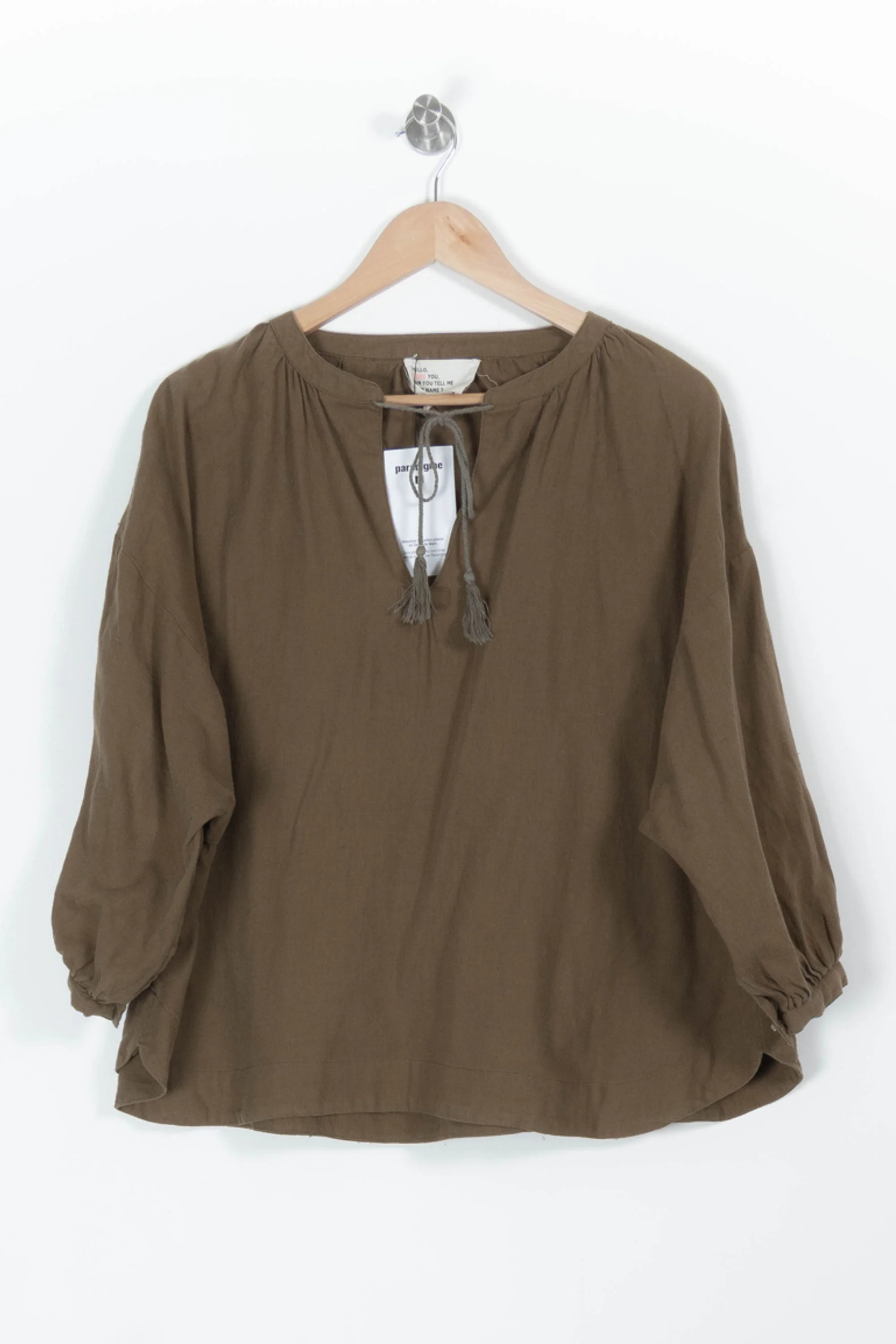 Blouse Marron - Taille S/36 - Image 2