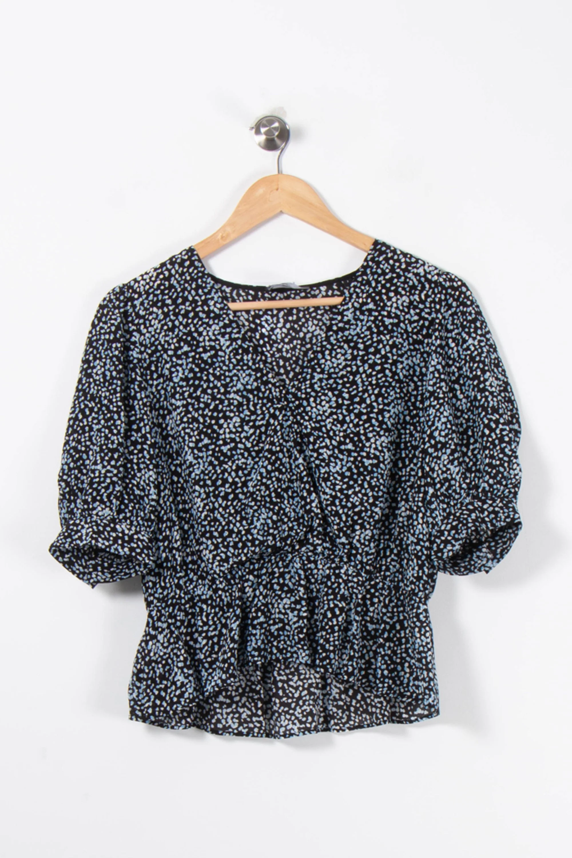Blouse Noire et Blanche - Taille M/38 - Image 2