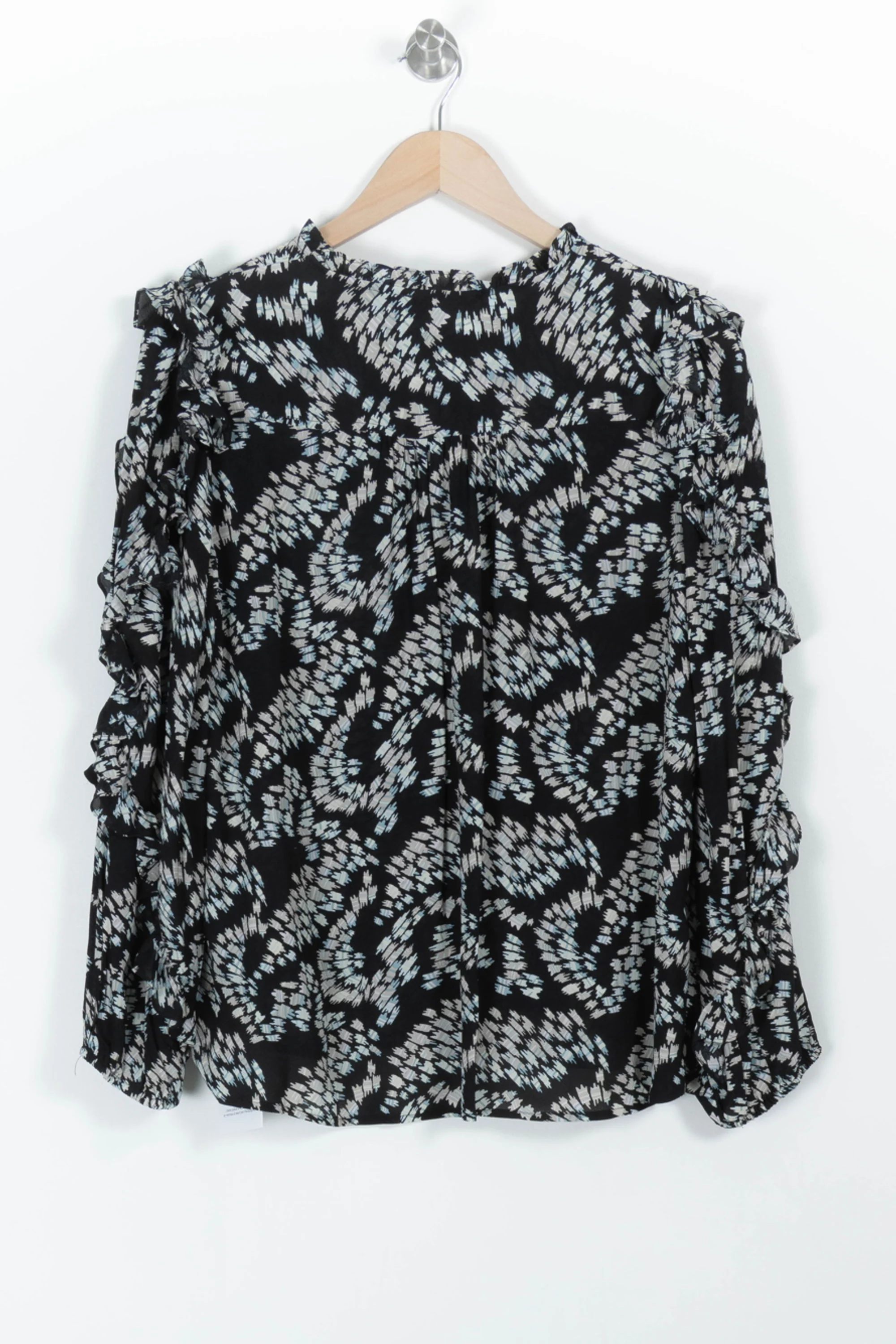 Blouse Noire et Blanche - Taille M/38 - Image 4