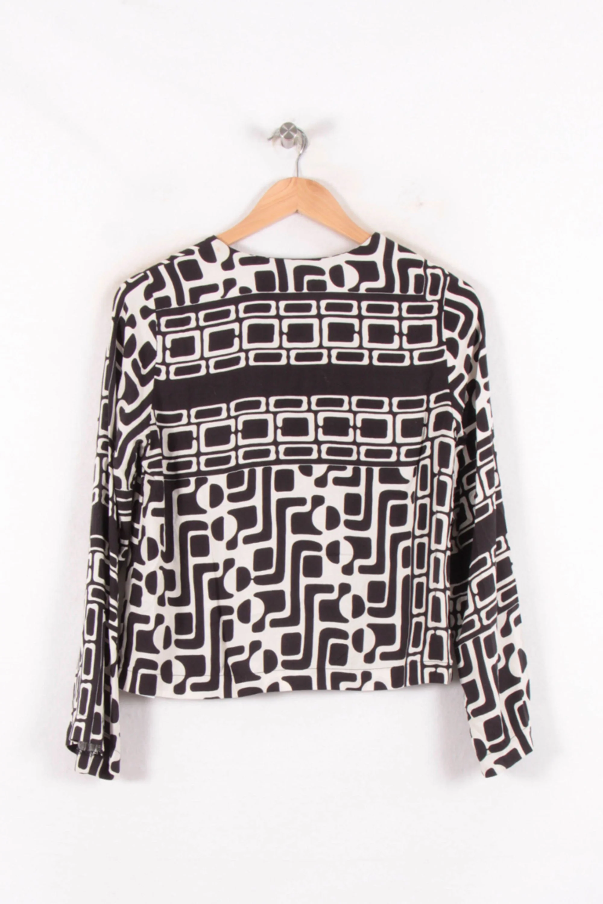 Blouse Noire et Blanche - Taille S/36 - Image 4