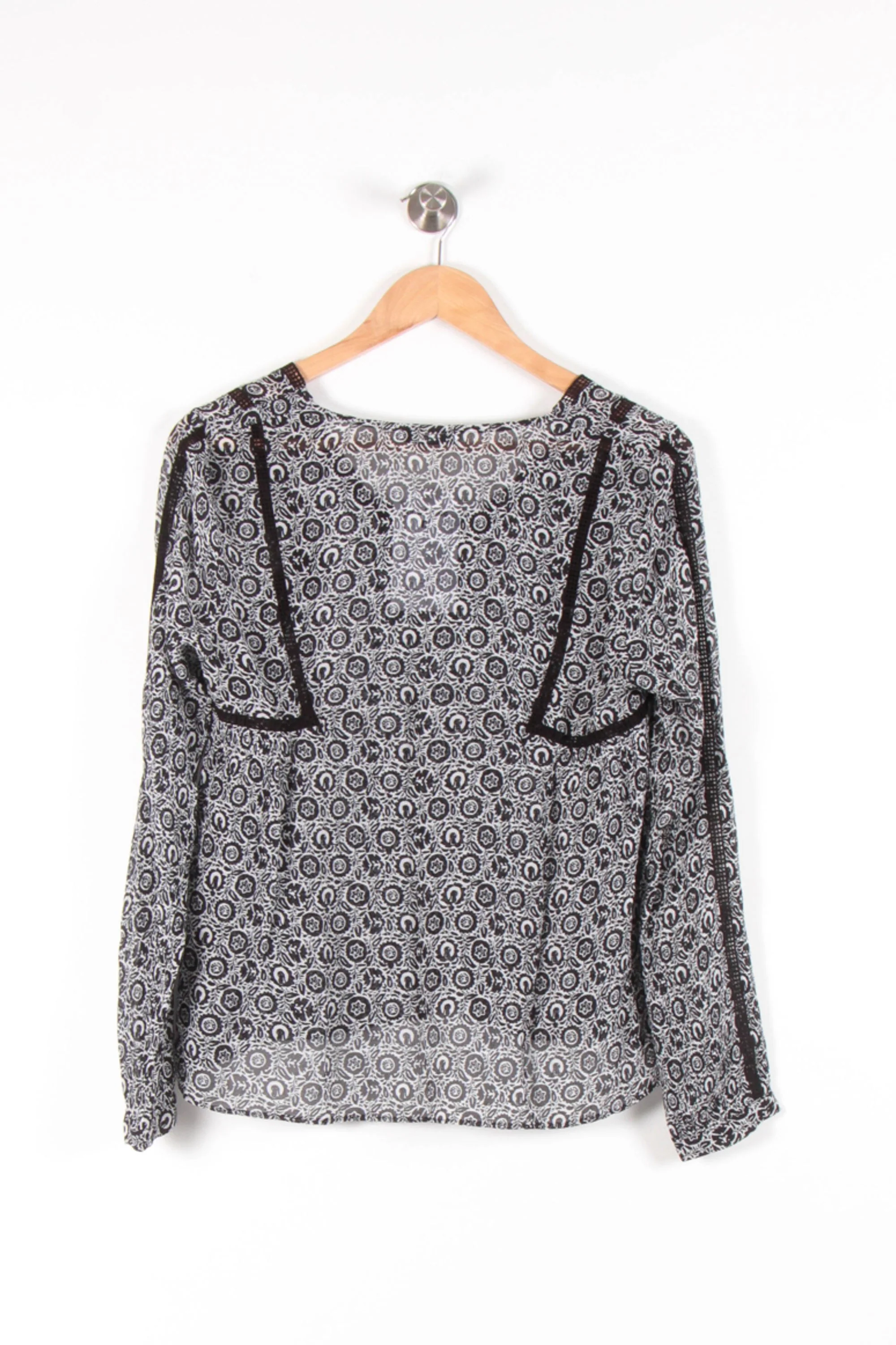 Blouse Noire et Blanche - Taille S/36 - Image 4