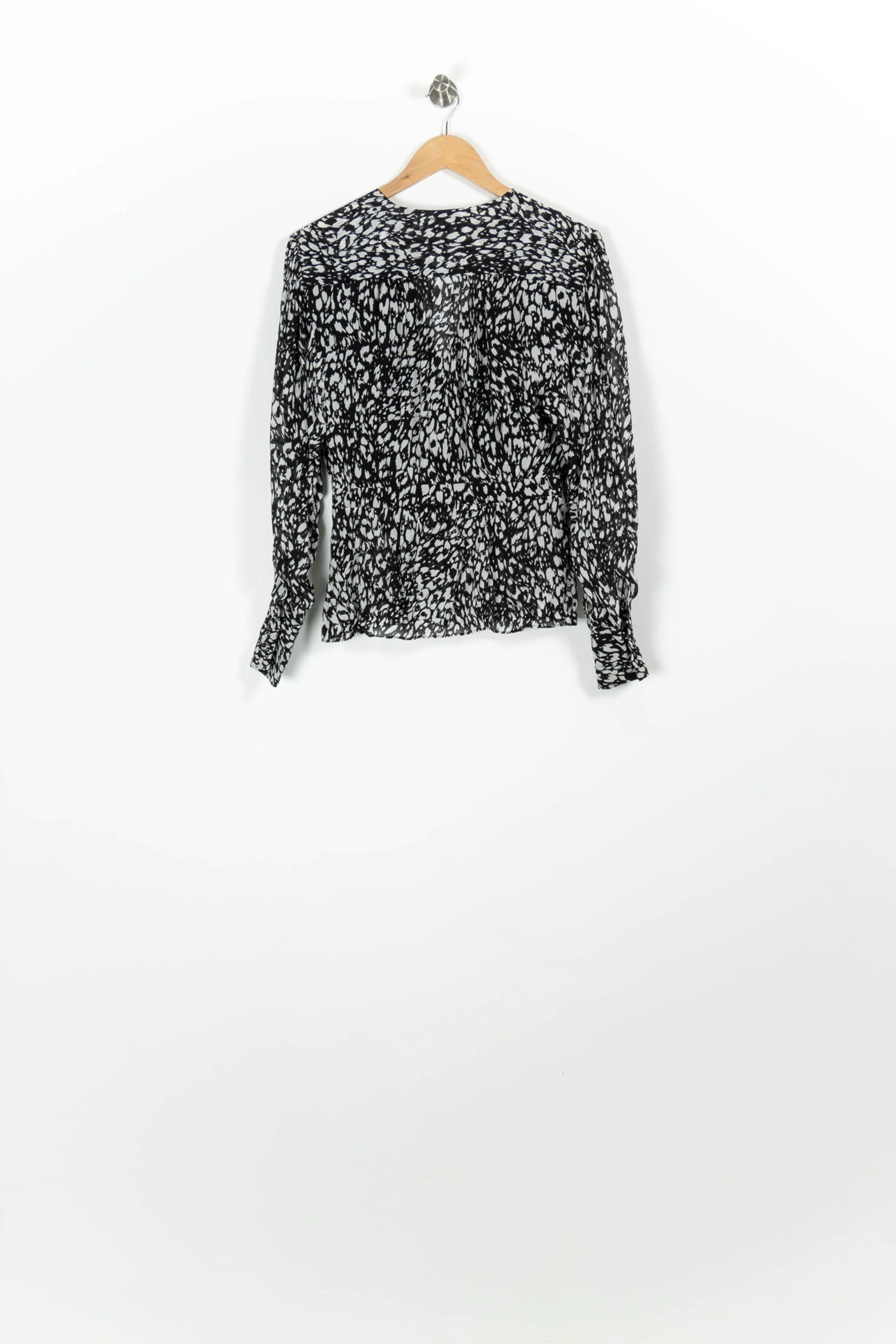 Blouse Noire et Blanche - Taille S/36 - Image 4