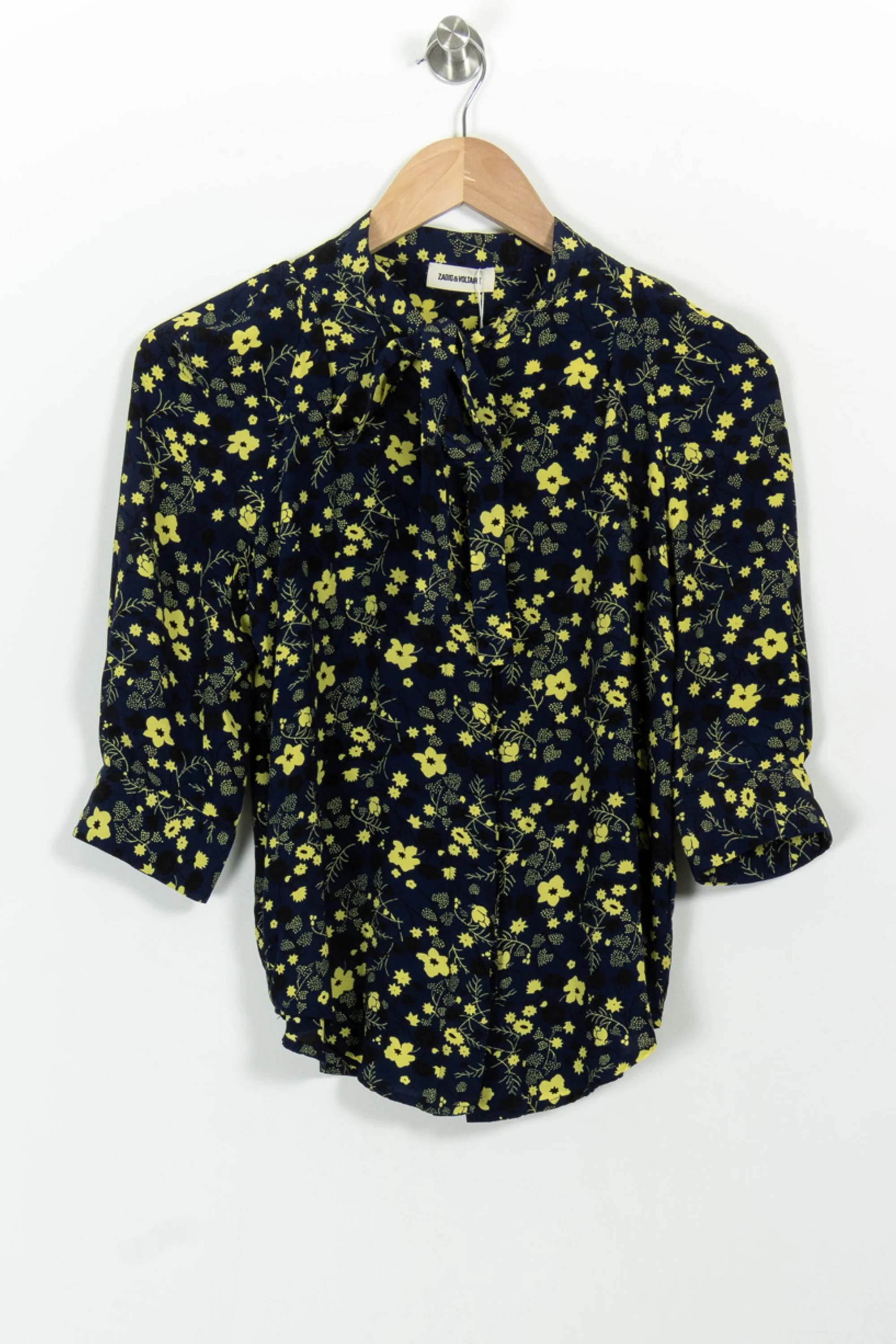 Blouse Noire et Jaune - Taille S/36 - Image 2