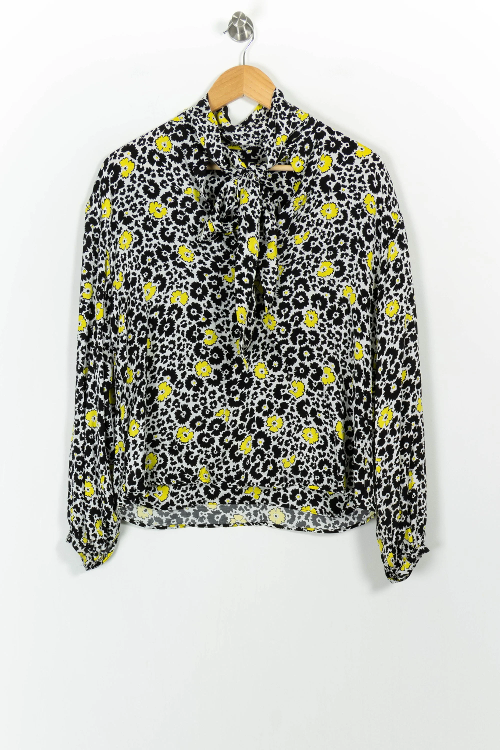 Blouse Noire et Jaune - Taille XS/34 - Image 2