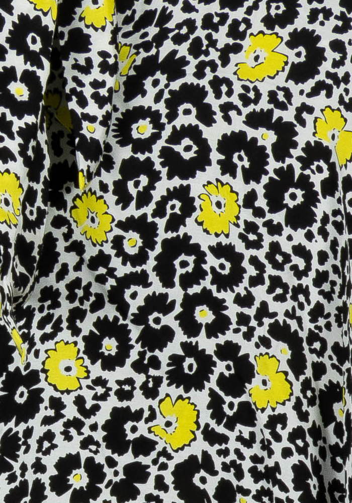 Blouse Noire et Jaune - Taille XS/34 - Image 3