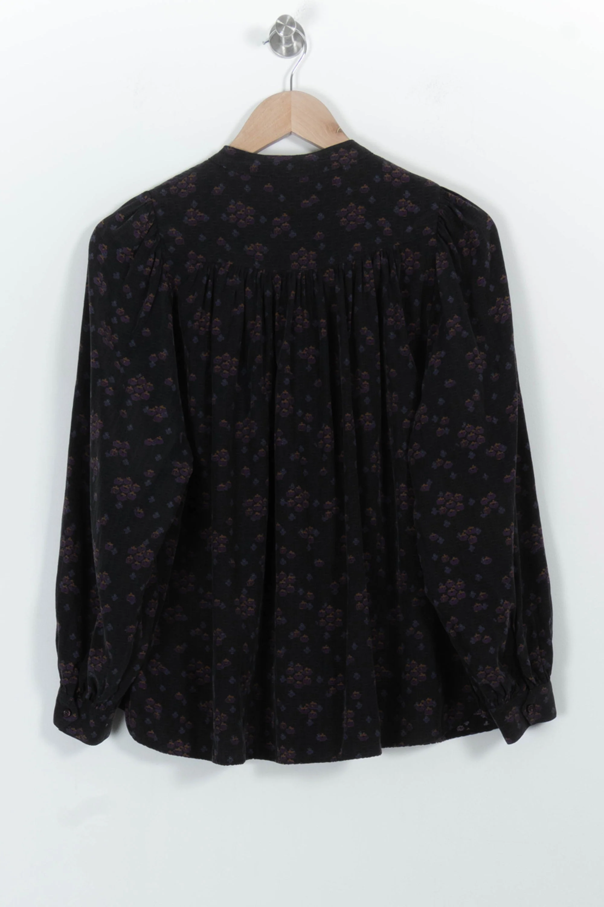 Blouse Noire et Violette - Taille M/38 - Image 4