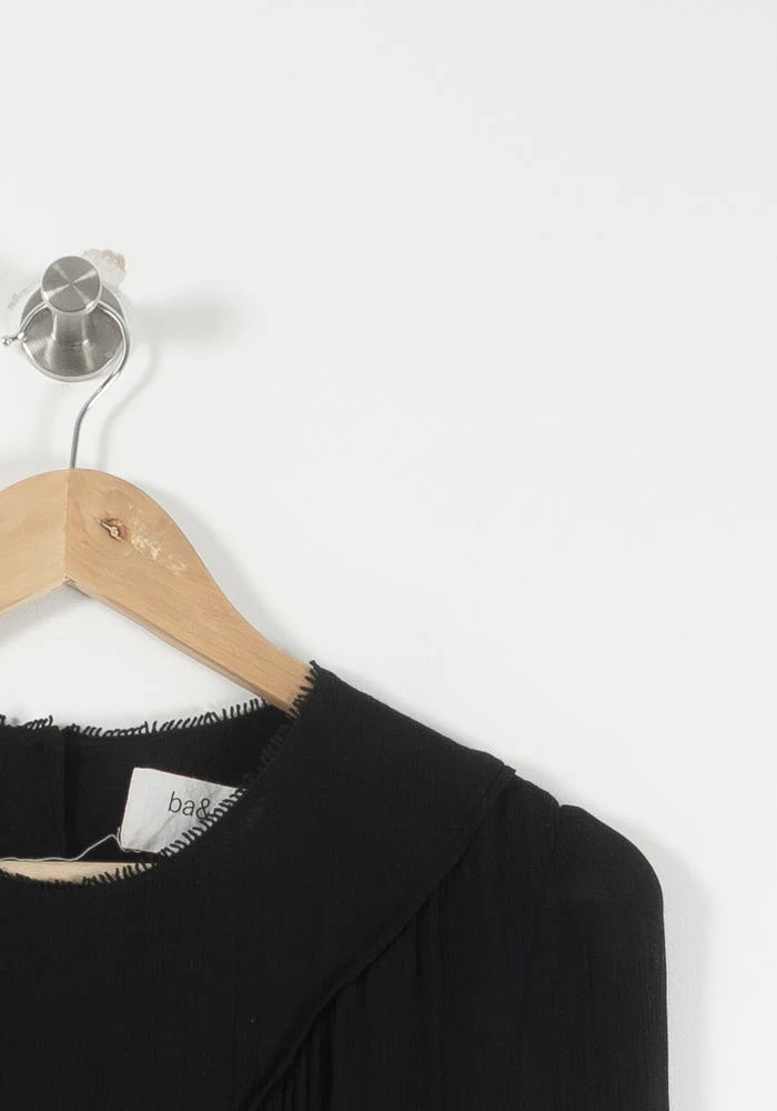 Blouse Noire - Taille L/40 - Image 3