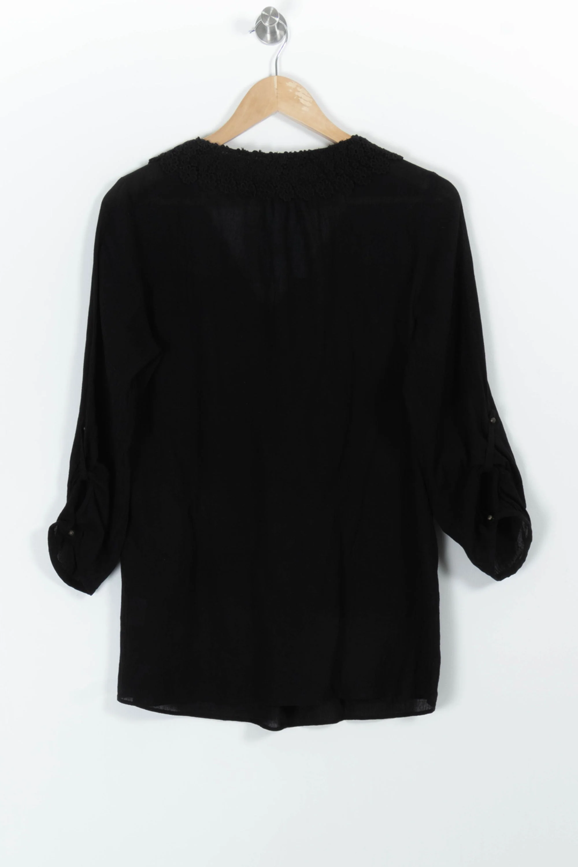 Blouse Noire - Taille L/40 - Image 4