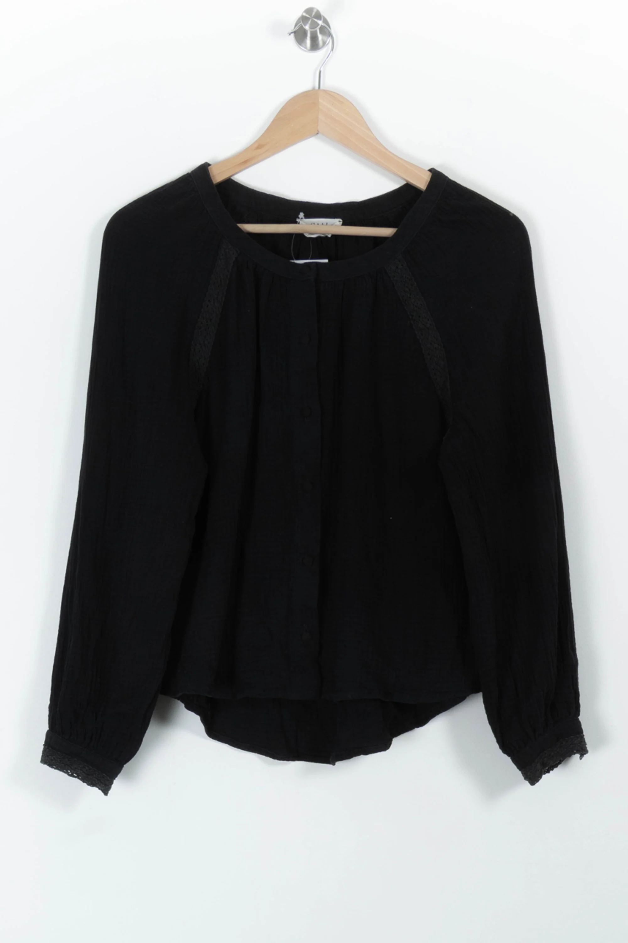 Blouse Noire - Taille L/40 - Image 2