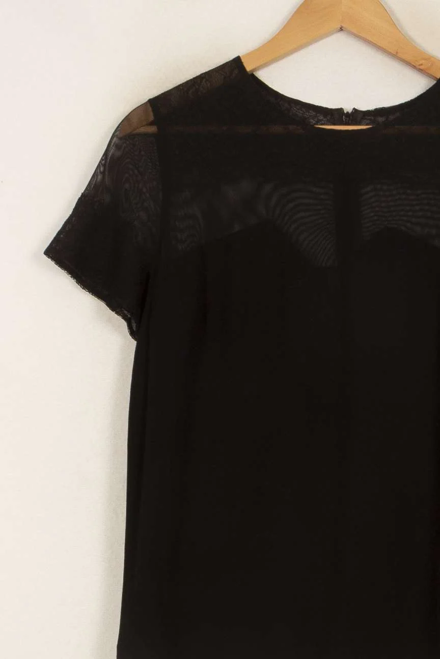 Blouse Noire - Taille L/40 - Image 3