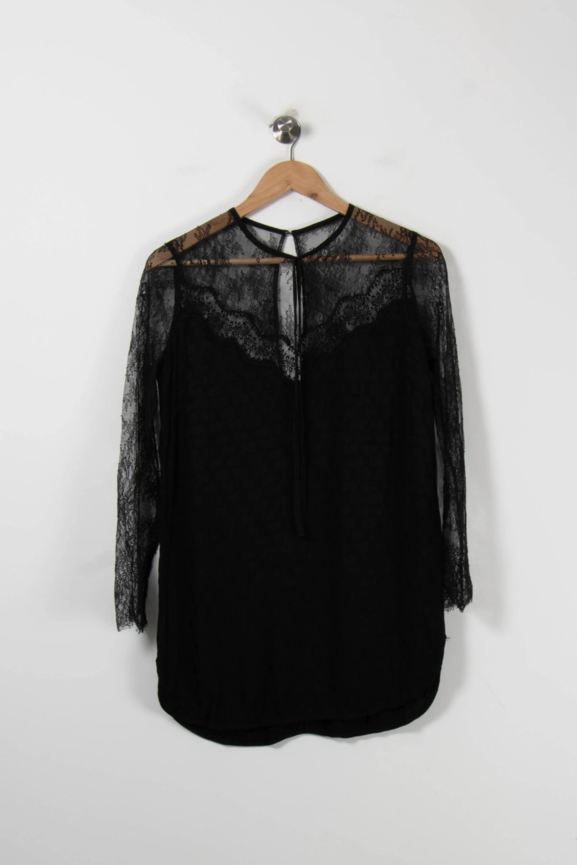 Blouse Noire - Taille M/38 - Image 2