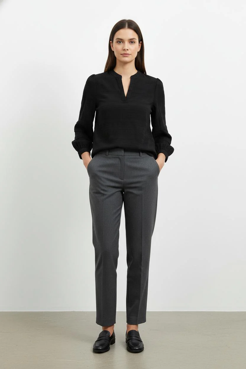 Blouse Noire - Taille M/38