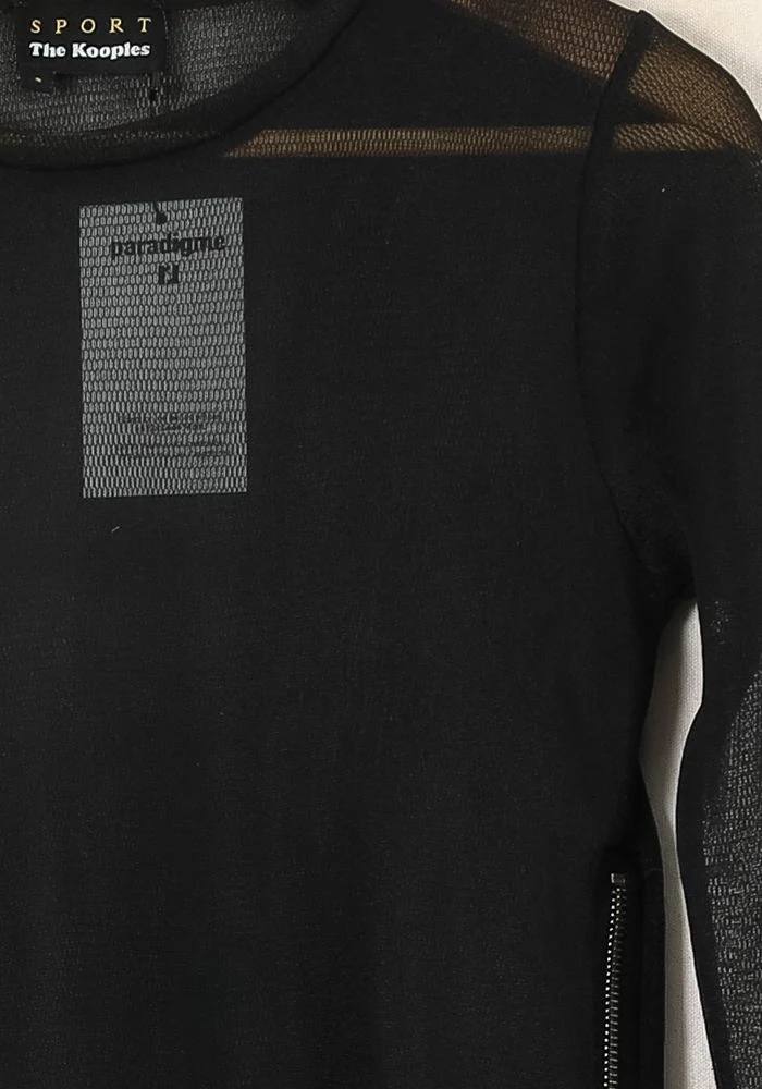 Blouse Noire - Taille S/36 - Image 3