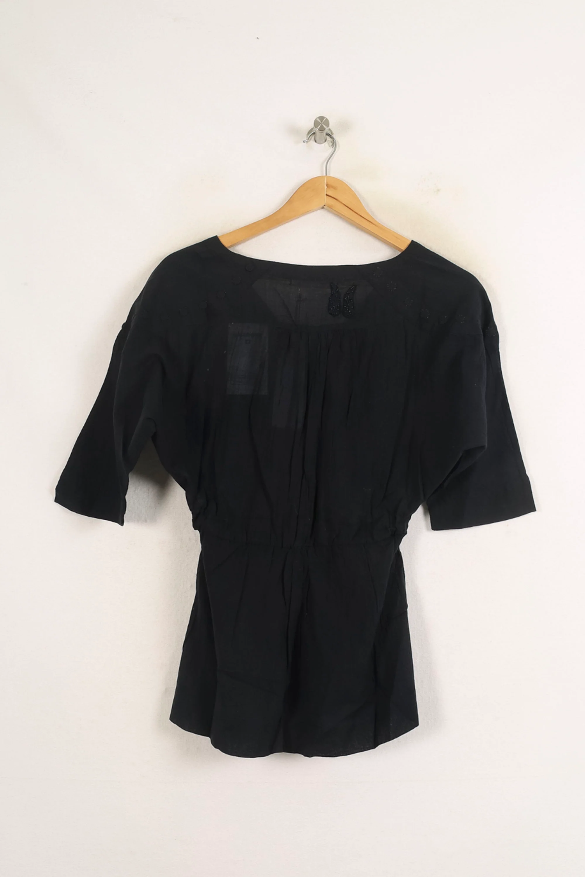 Blouse Noire - Taille S/36 - Image 4