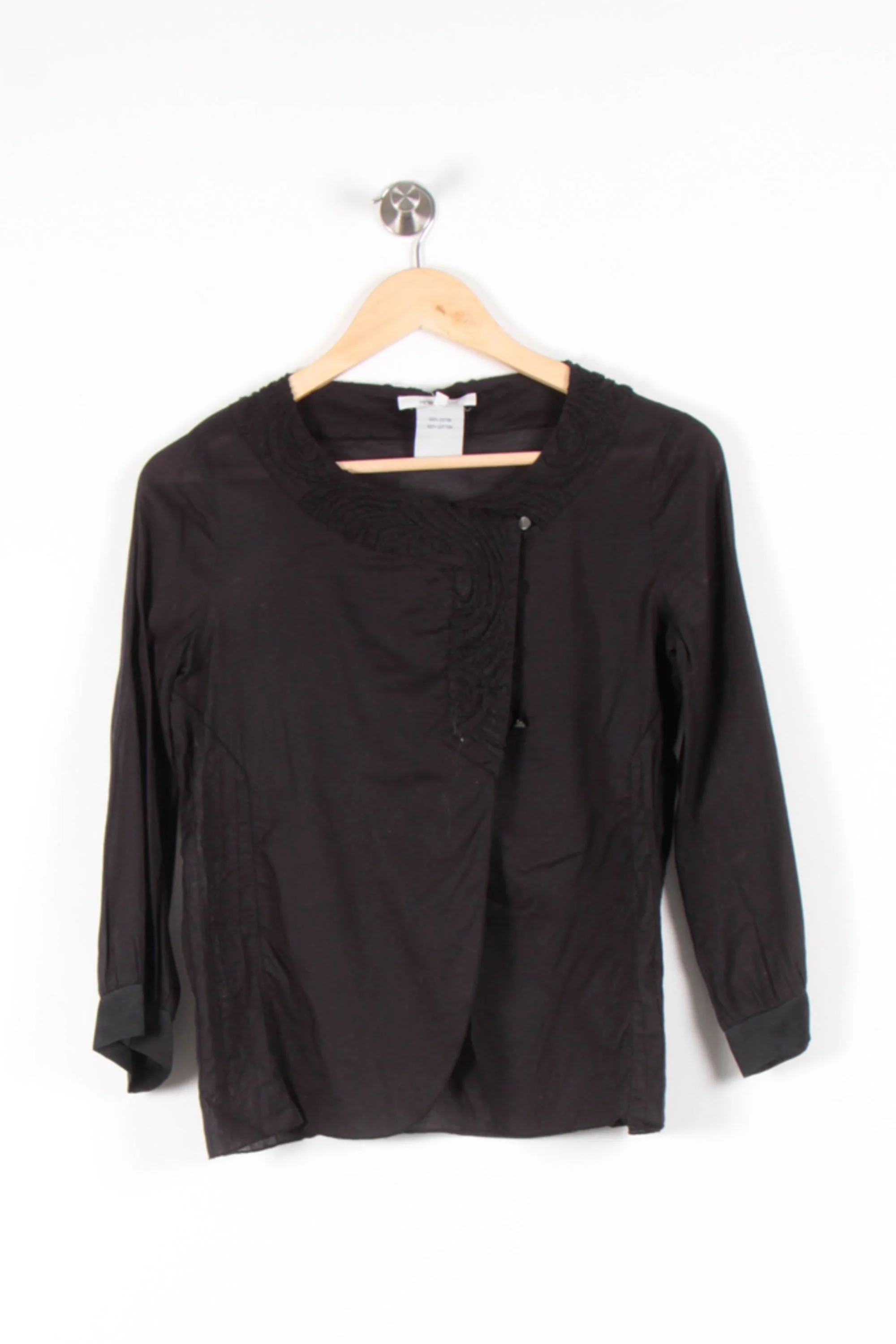 Blouse Noire - Taille S/36 - Image 2