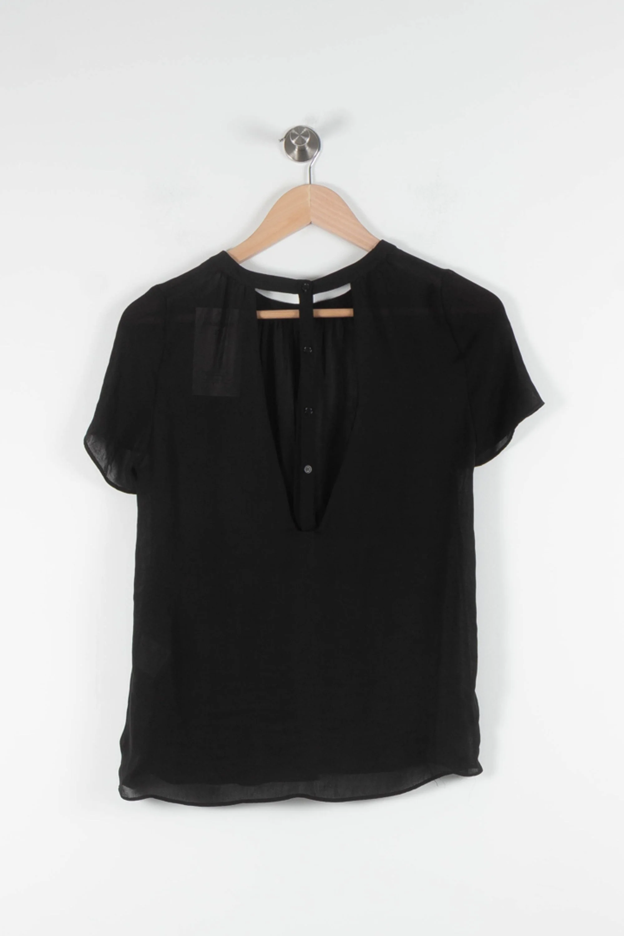 Blouse Noire - Taille S/36 - Image 4