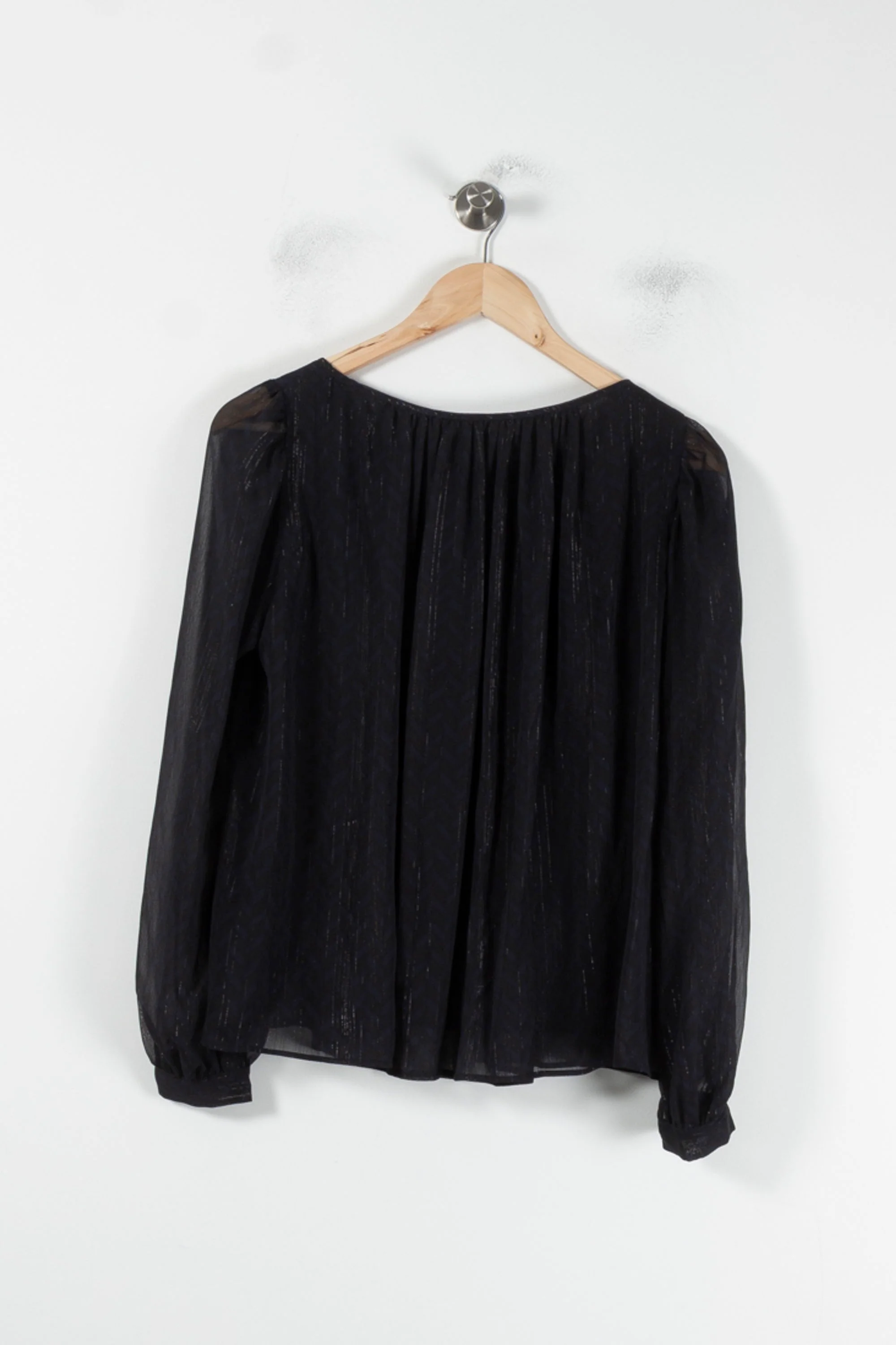 Blouse Noire - Taille S/36 - Image 4