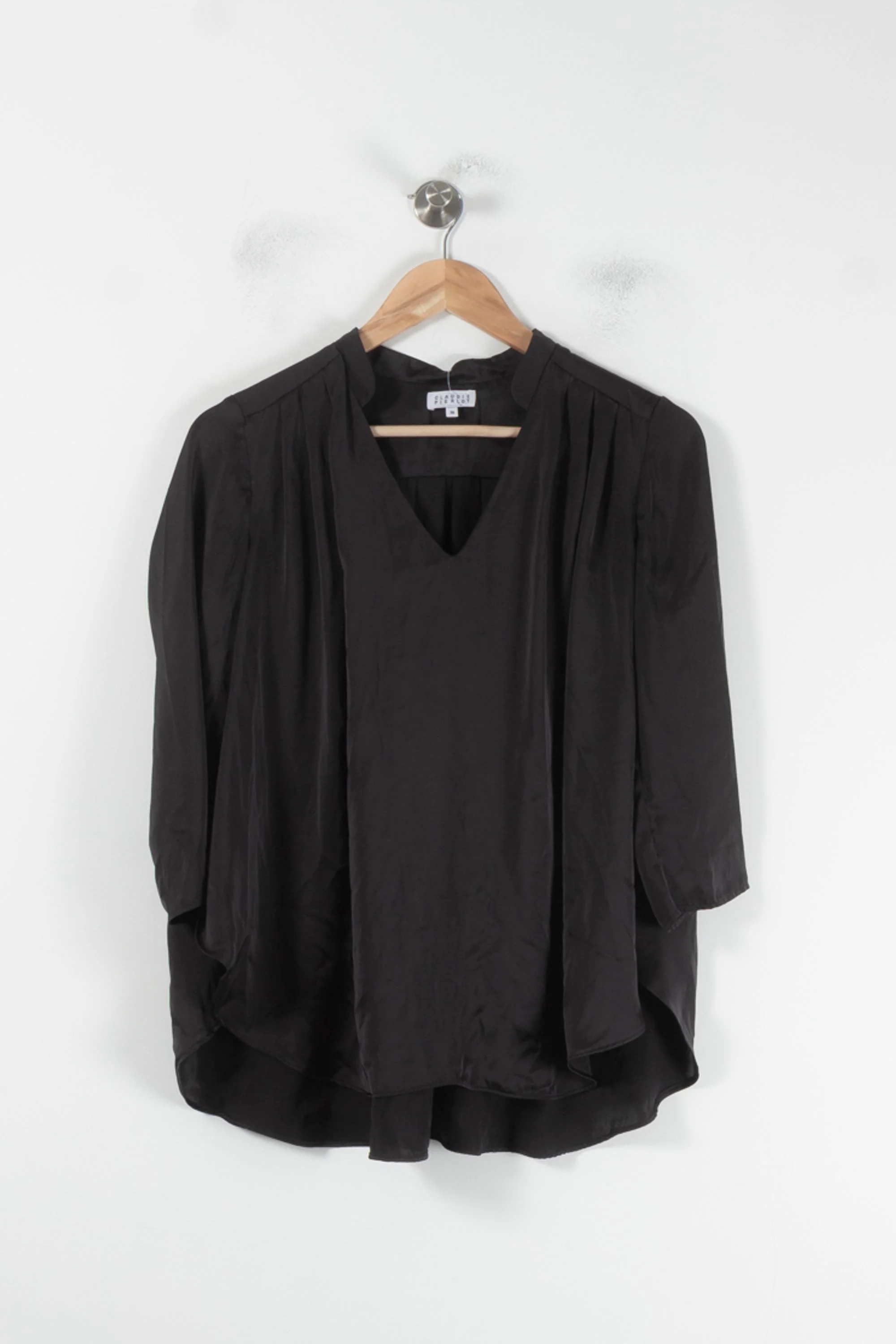 Blouse Noire - Taille S/36 - Image 2