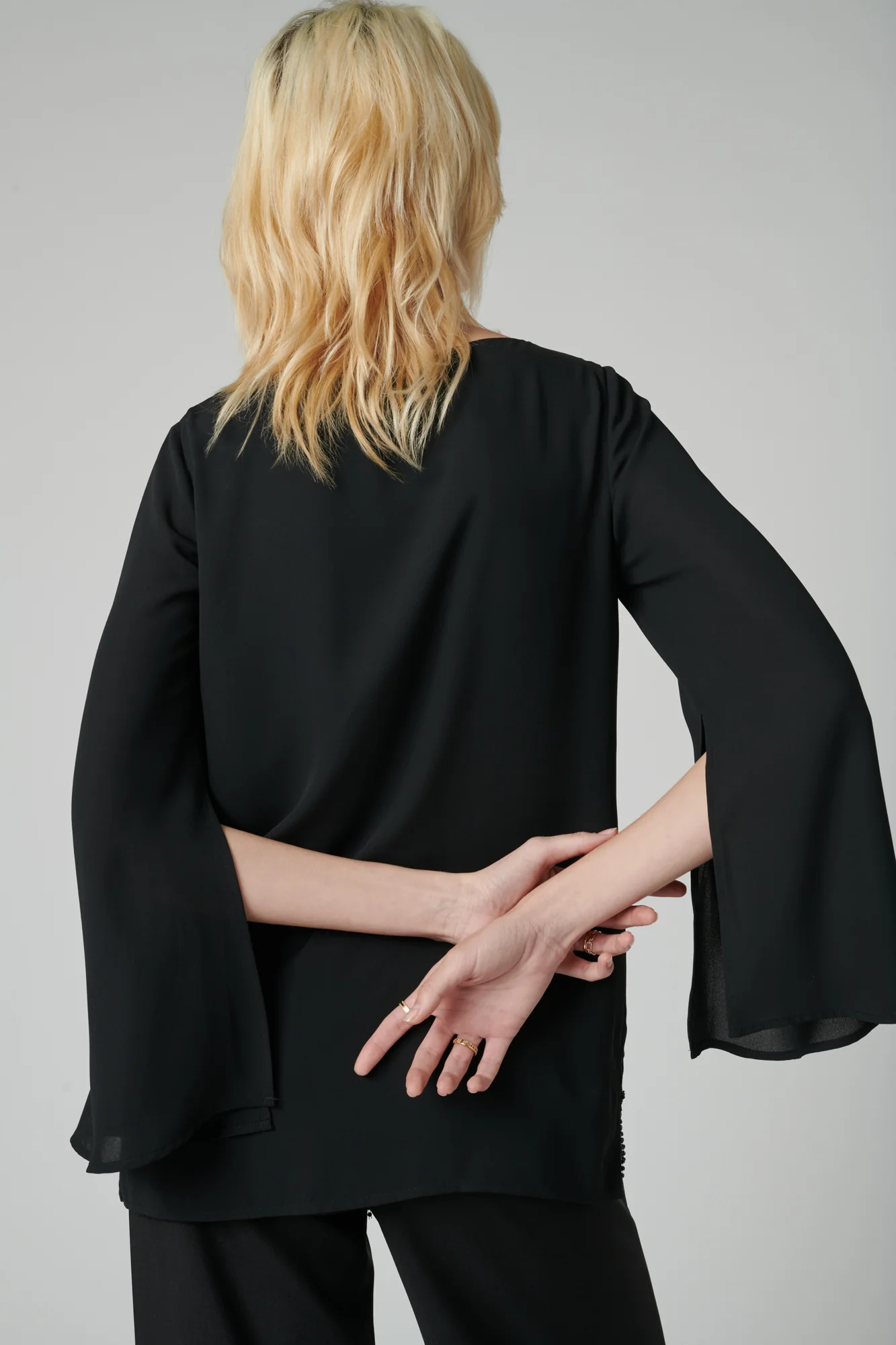 Blouse Noire - Taille S/36 - Image 2