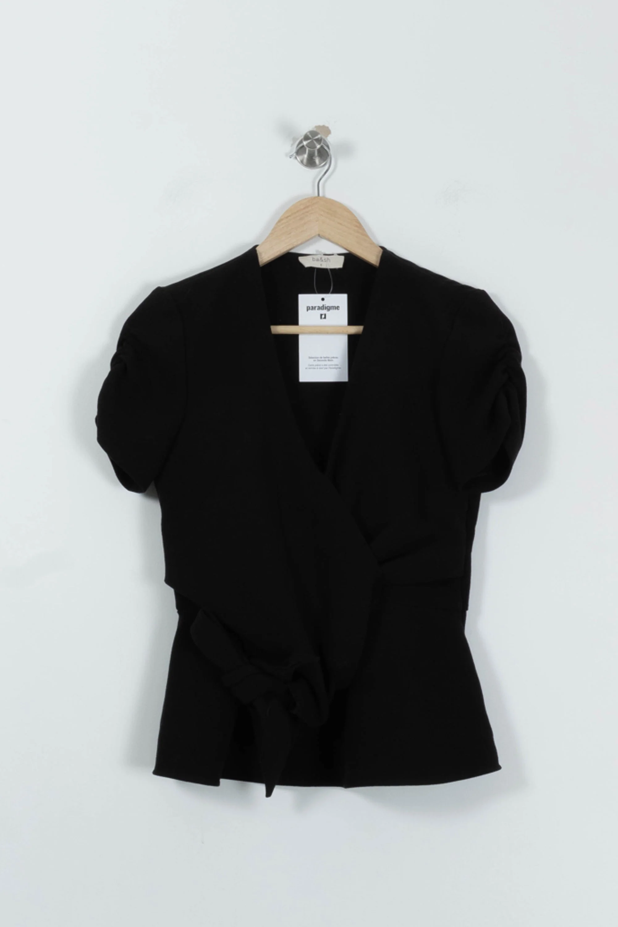 Blouse Noire - Taille S/36 - Image 2