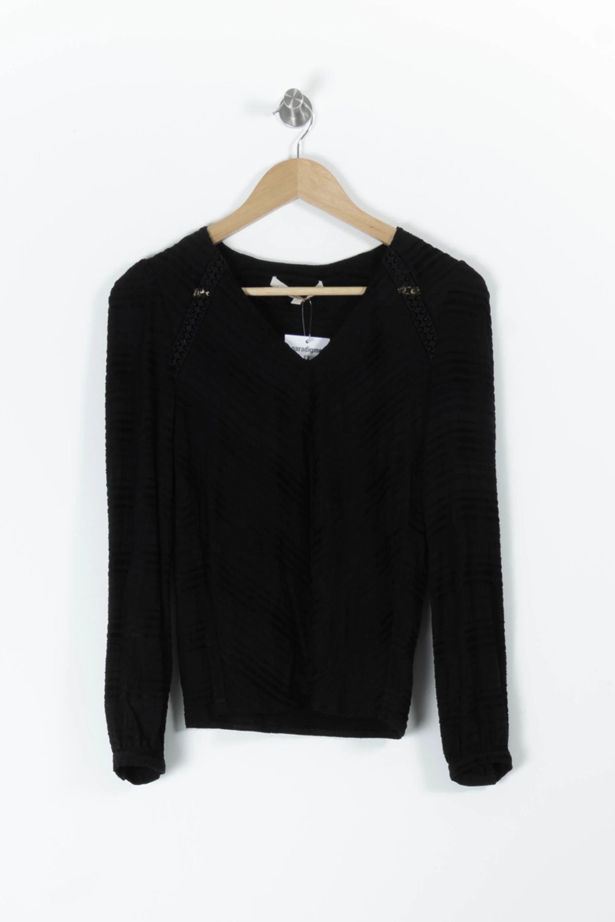 Blouse Noire - Taille S/36 - Image 2