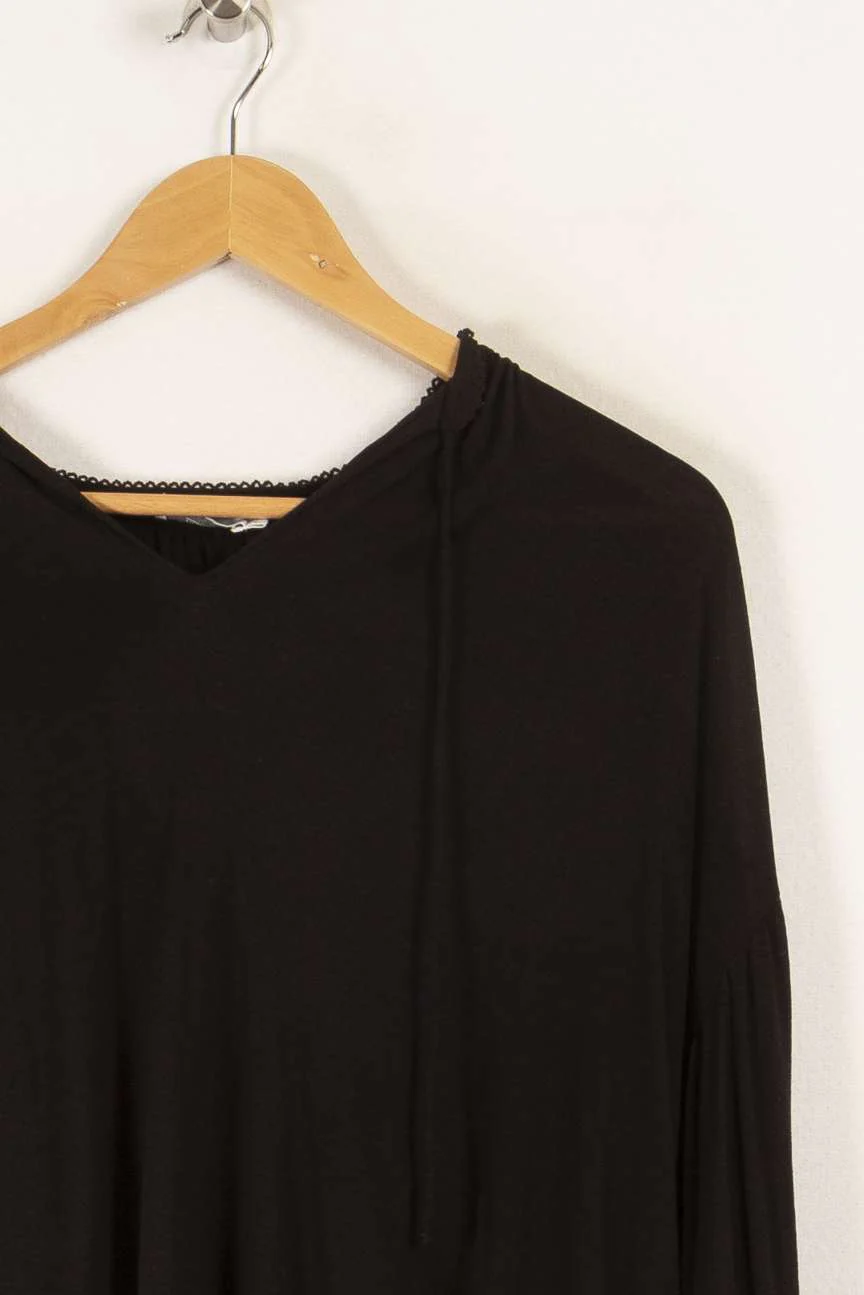 Blouse noire - Taille S/36 - Image 3