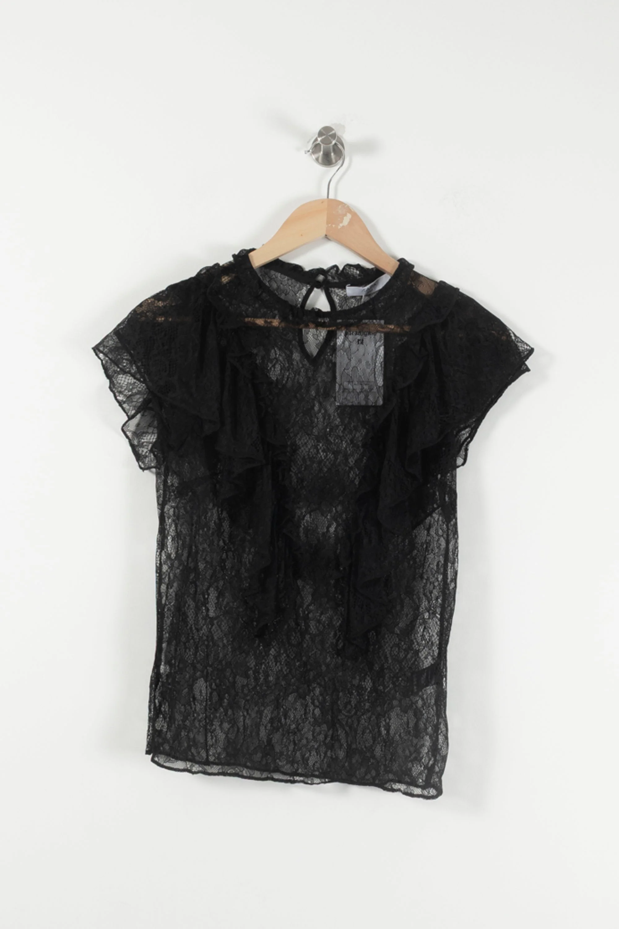 Blouse Noire - Taille XS/34 - Image 2