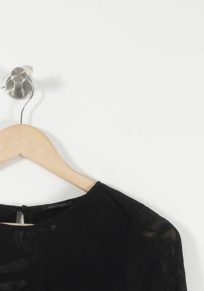 Blouse Noire - Taille XS/34 - Image 3