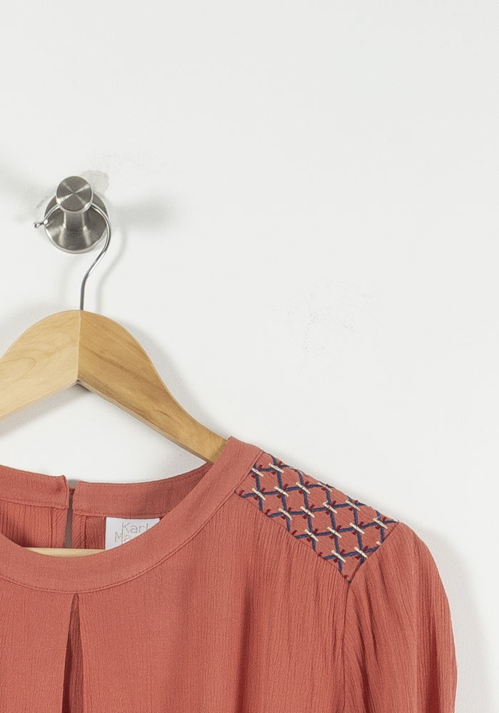 Blouse Orange - Taille S/36 - Image 3