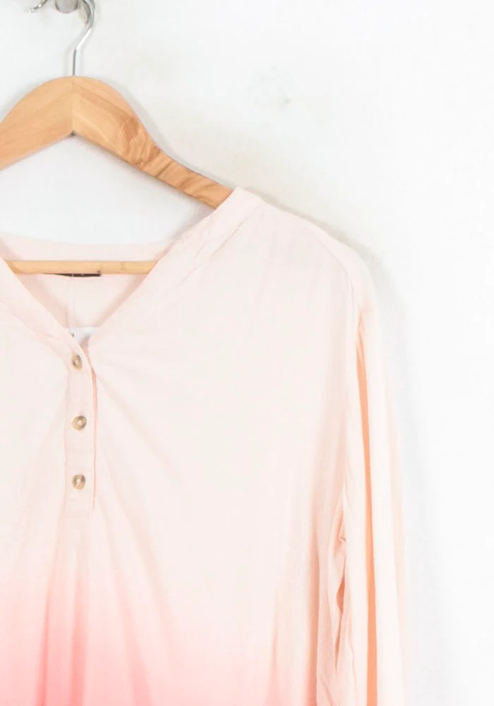 Blouse Rose et Blanche - Taille L/40 - Image 3