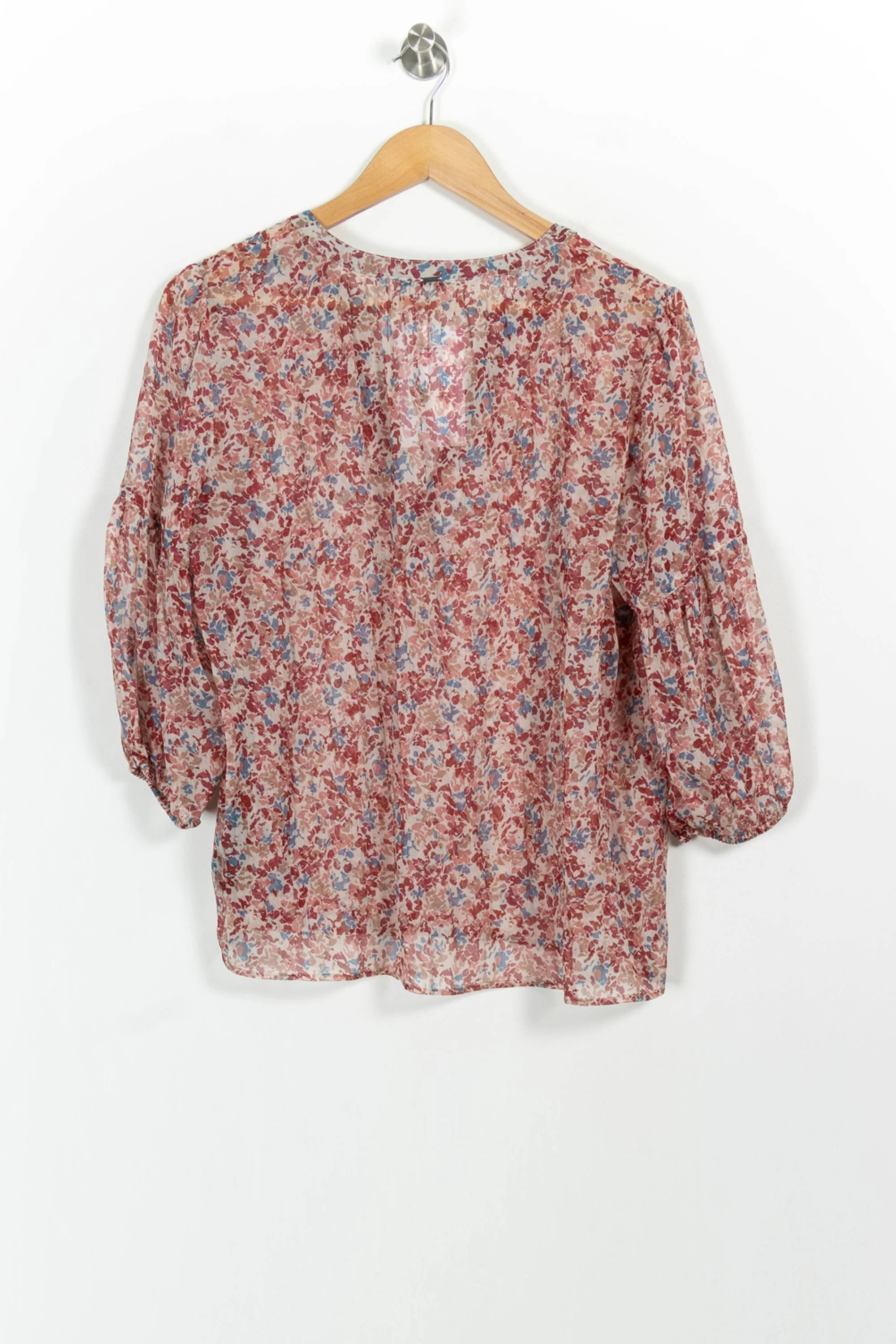 Blouse Rose et Bleu - Taille L/40 - Image 4
