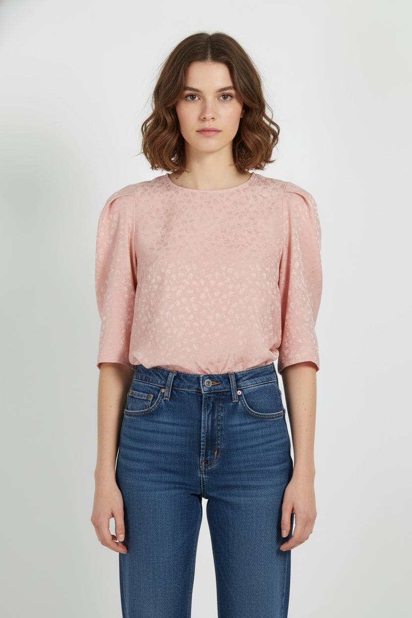 Blouse rose - Taille L/40
