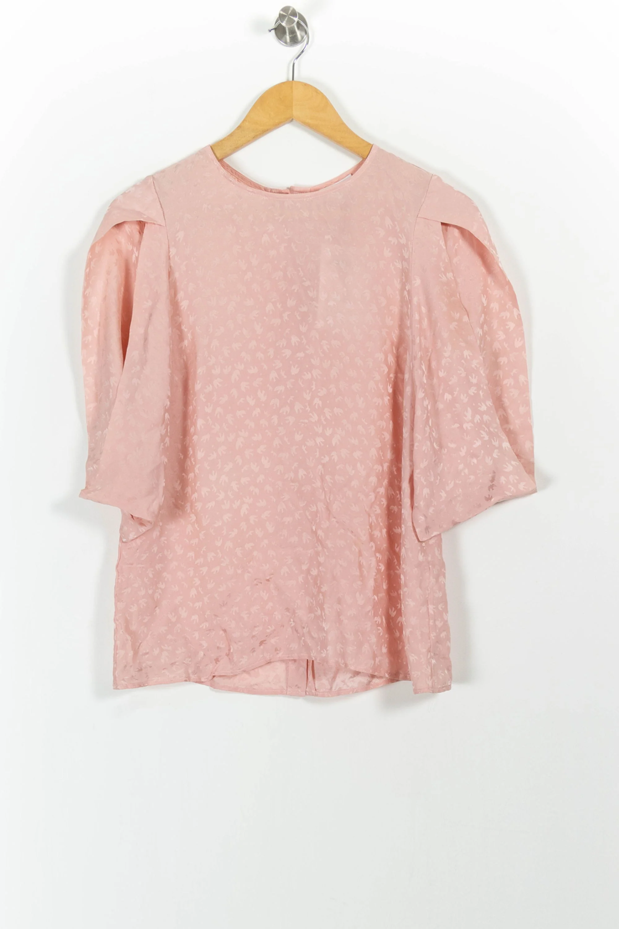 Blouse rose - Taille L/40 - Image 2