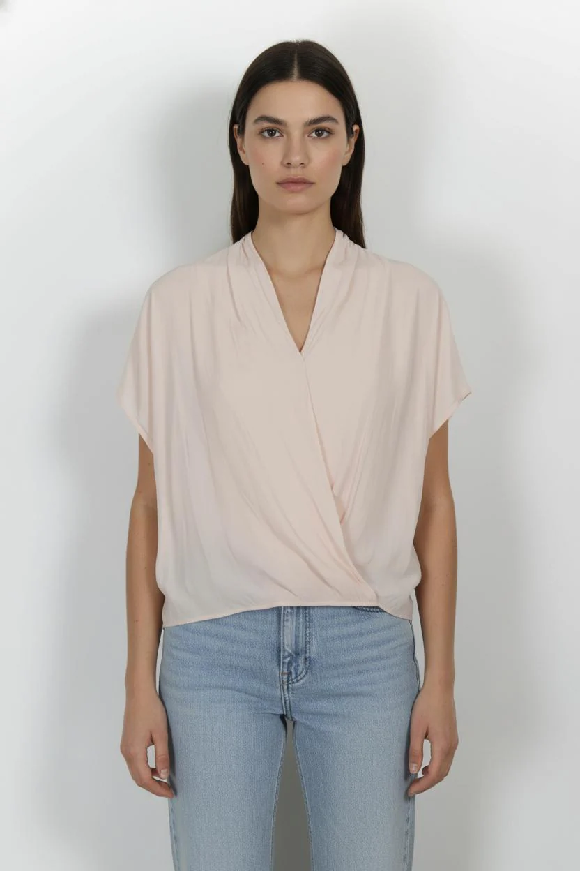 Blouse Rose - Taille S/36