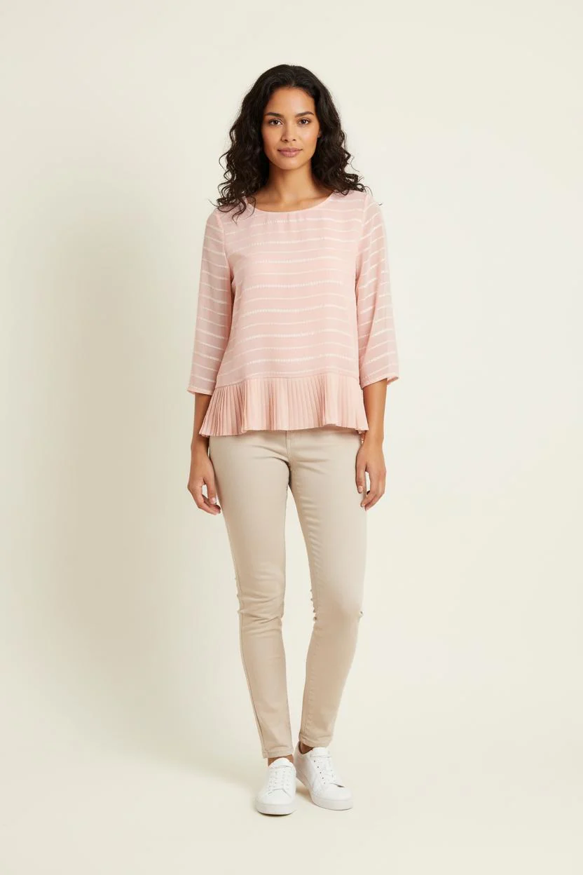 Blouse Rose - Taille S/36