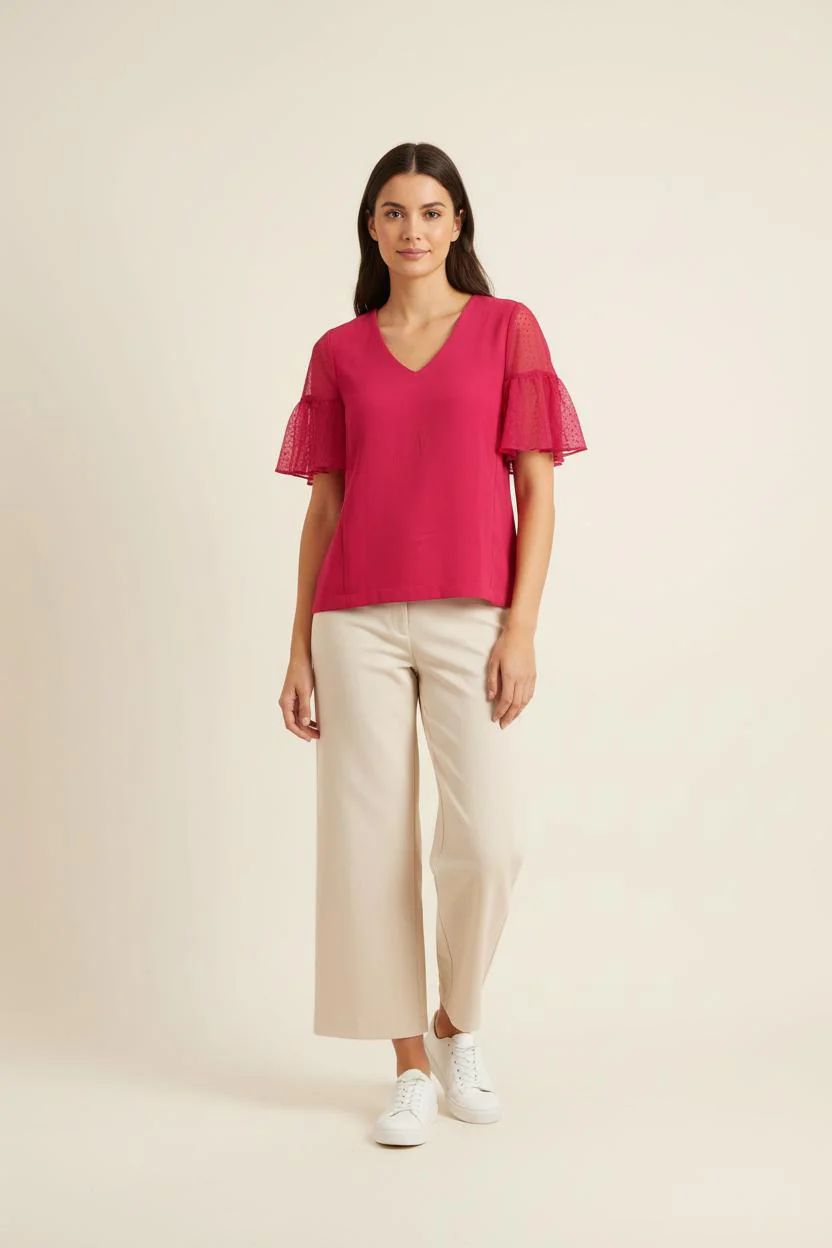 Blouse Rose - Taille S/36