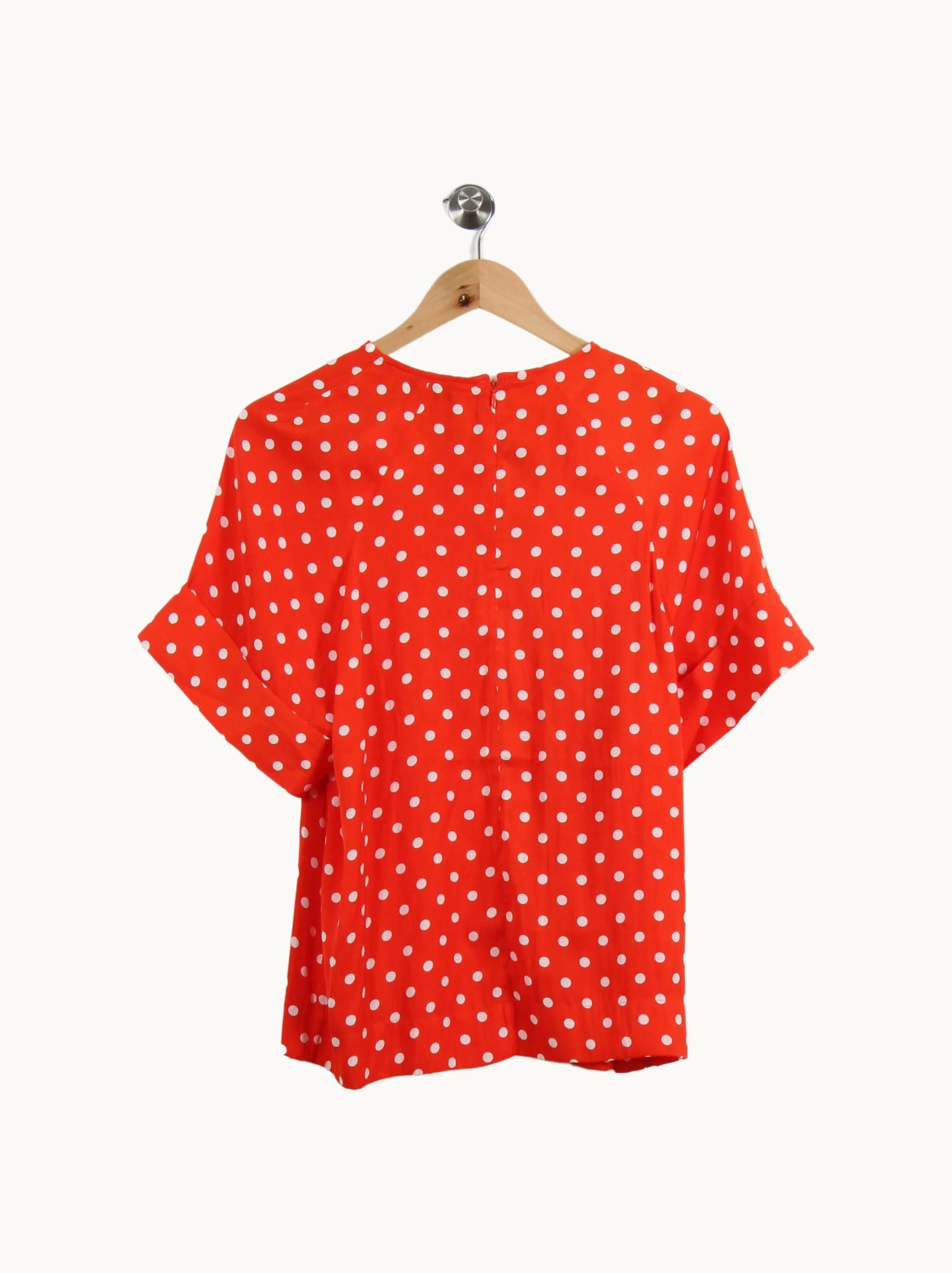 Blouse Rouge et Blanche - Taille M/38 - Image 4