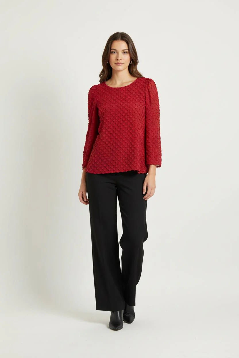 Blouse Rouge - Taille L/40