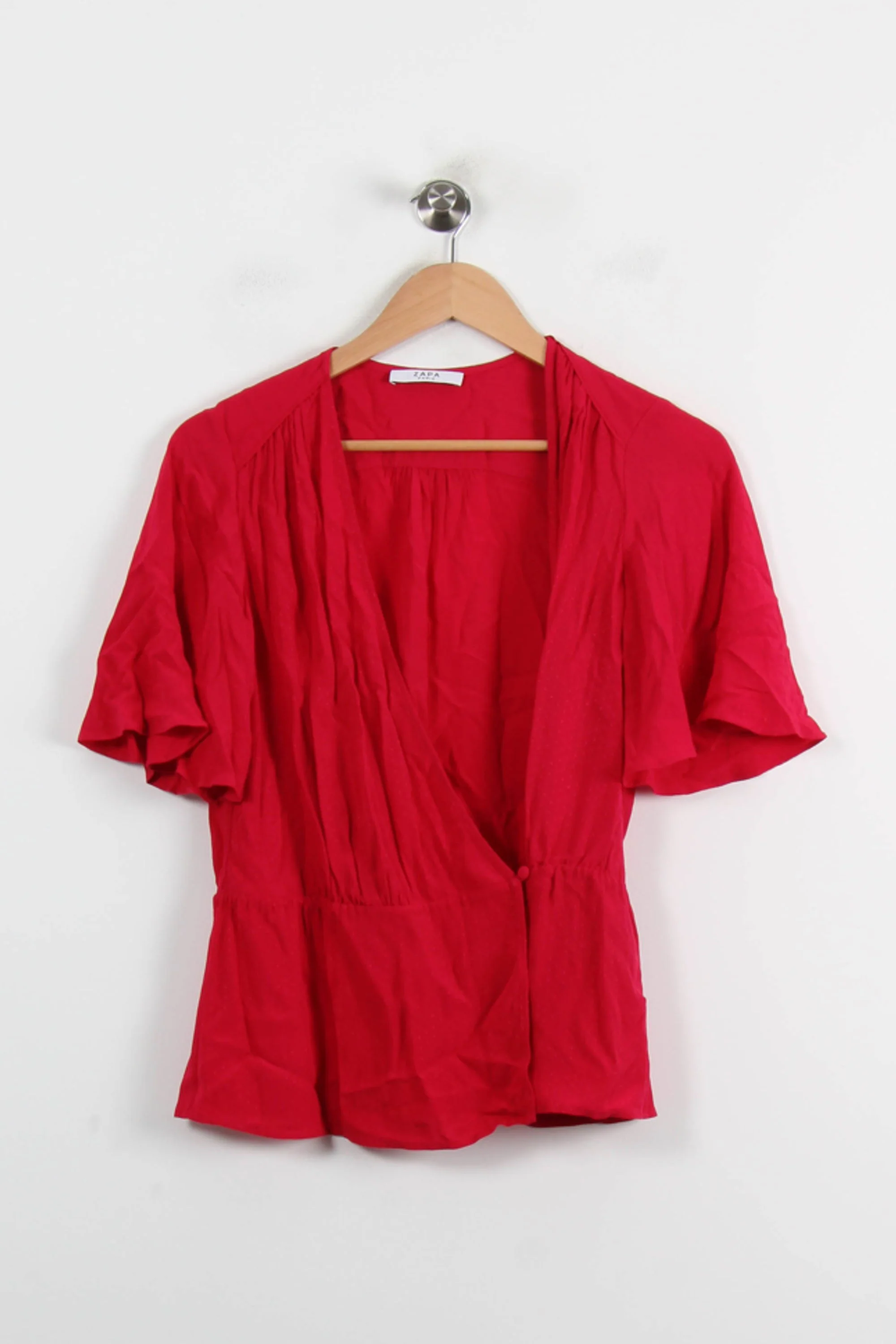 Blouse Rouge - Taille S/36 - Image 2