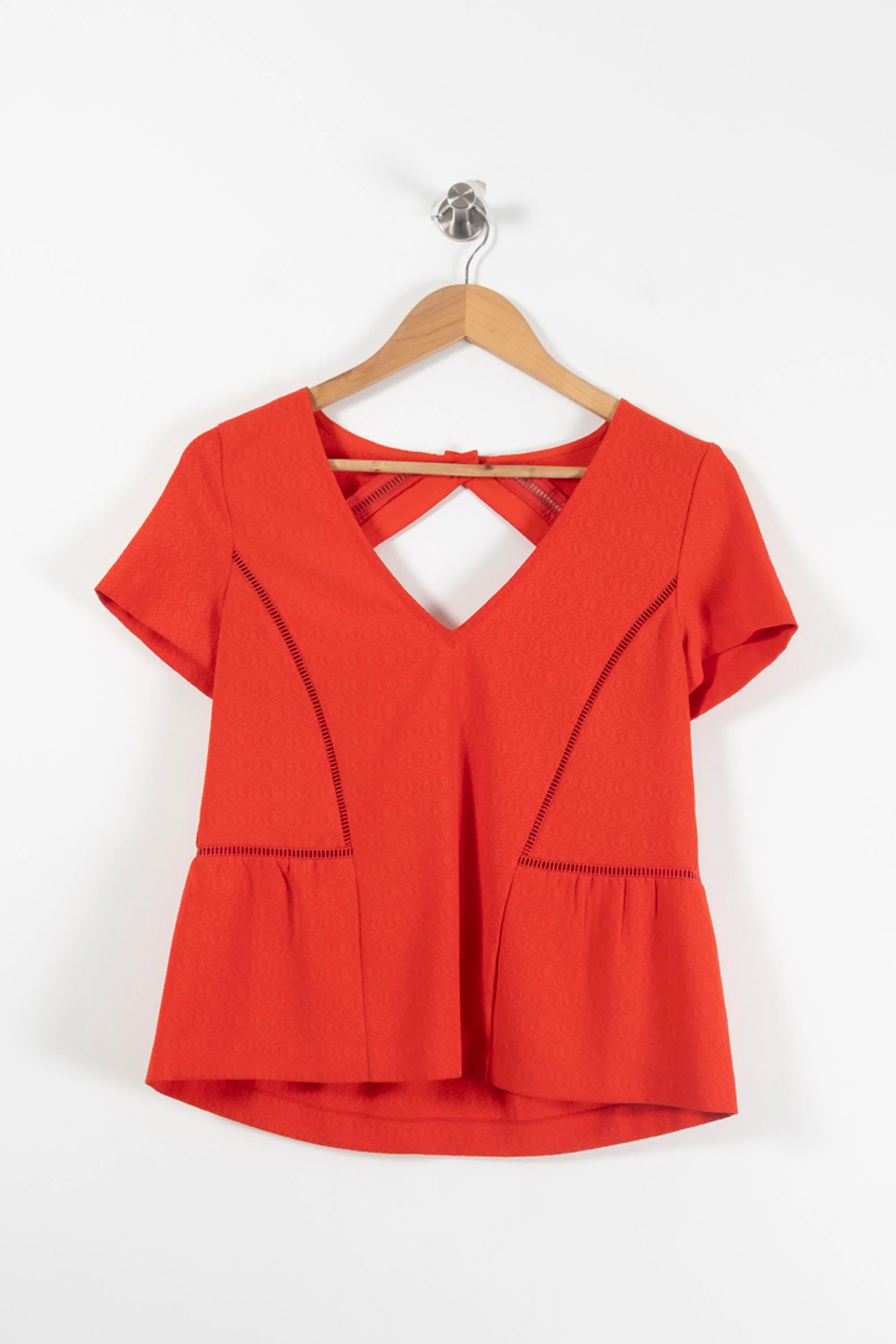 Blouse Rouge - Taille S/36 - Image 2