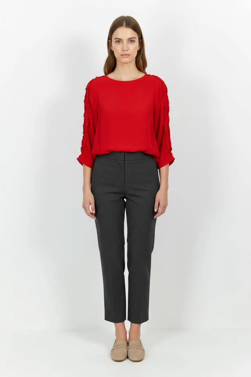 Blouse Rouge - Taille S/36