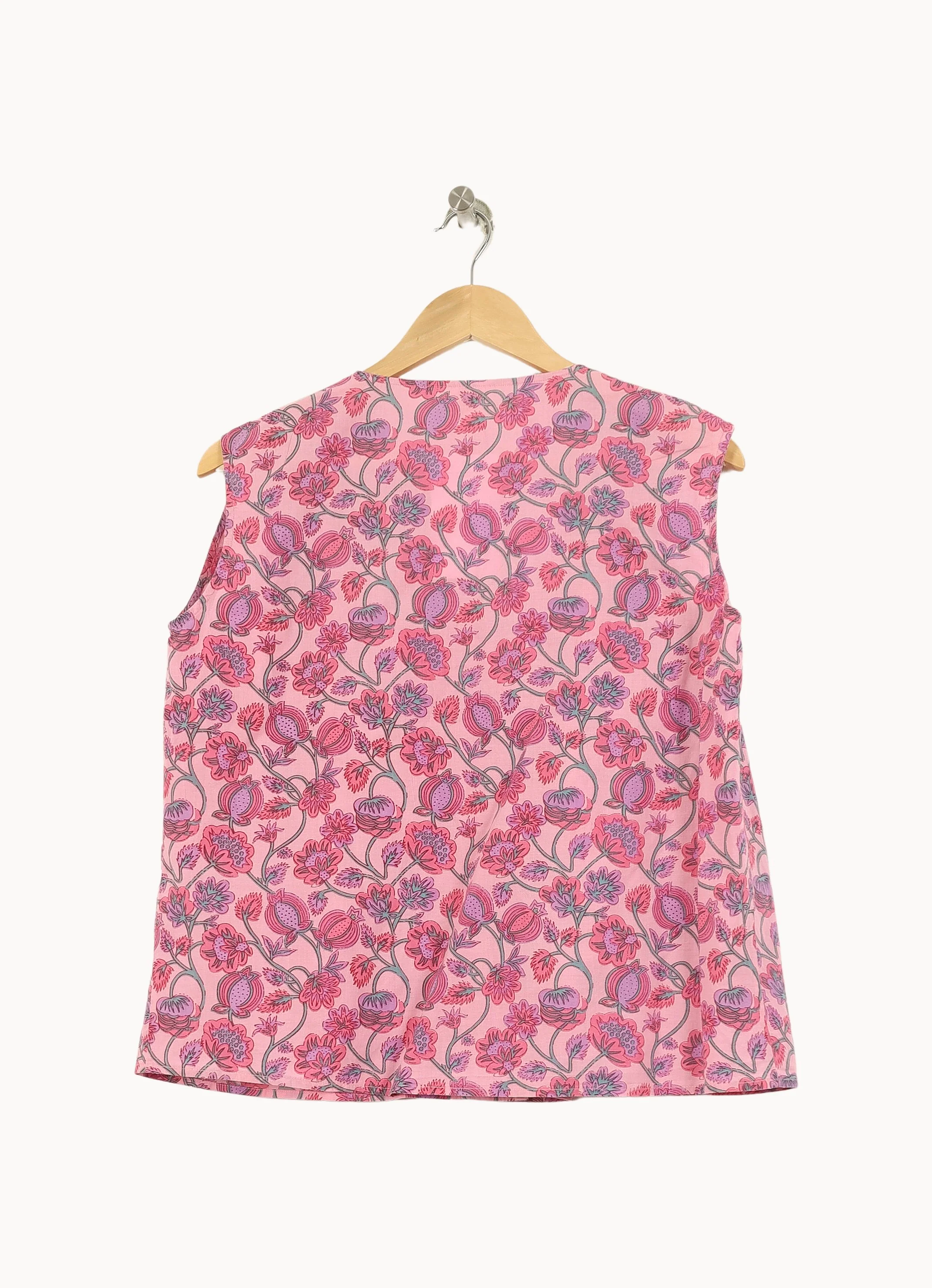 Blouse Sans Manches Rose - Taille S/36 - Image 4