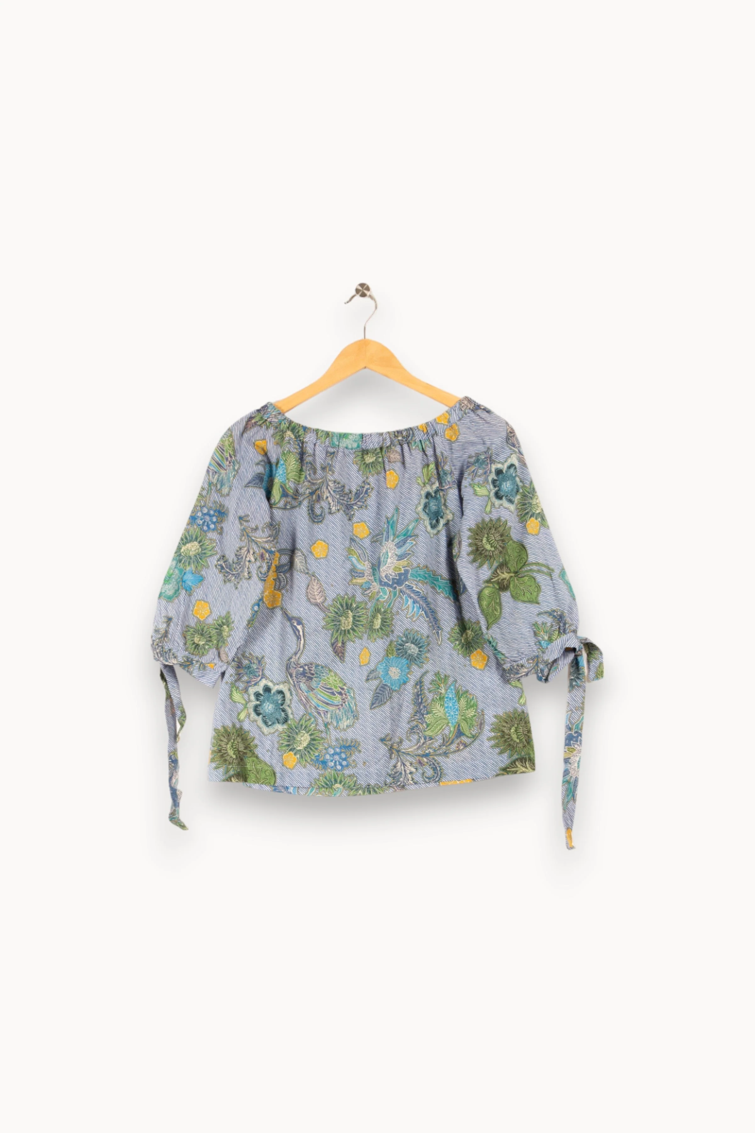 Blouse épaules rayé - S/36 - Image 2
