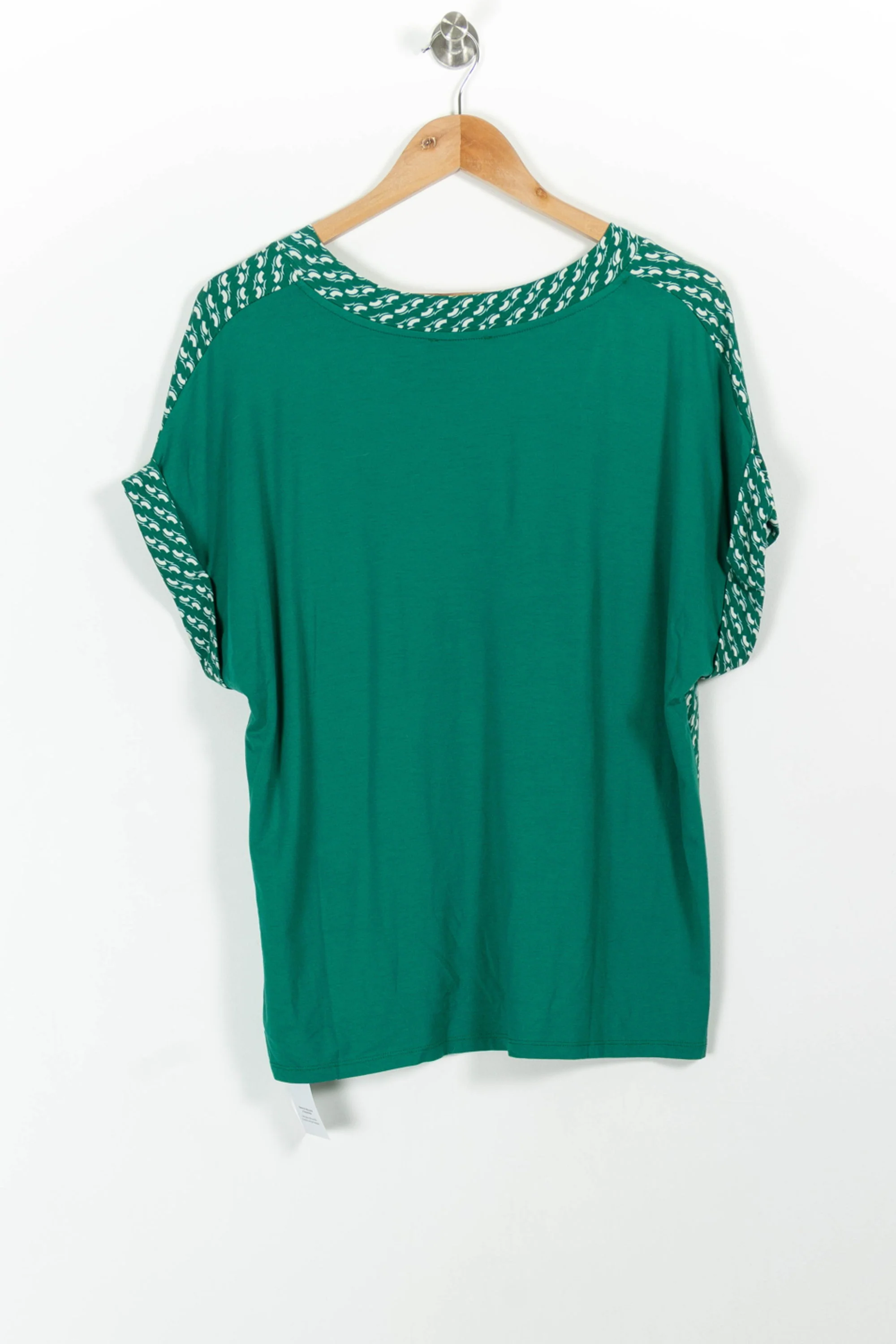 Blouse Verte et Blanche - Taille L/40 - Image 4